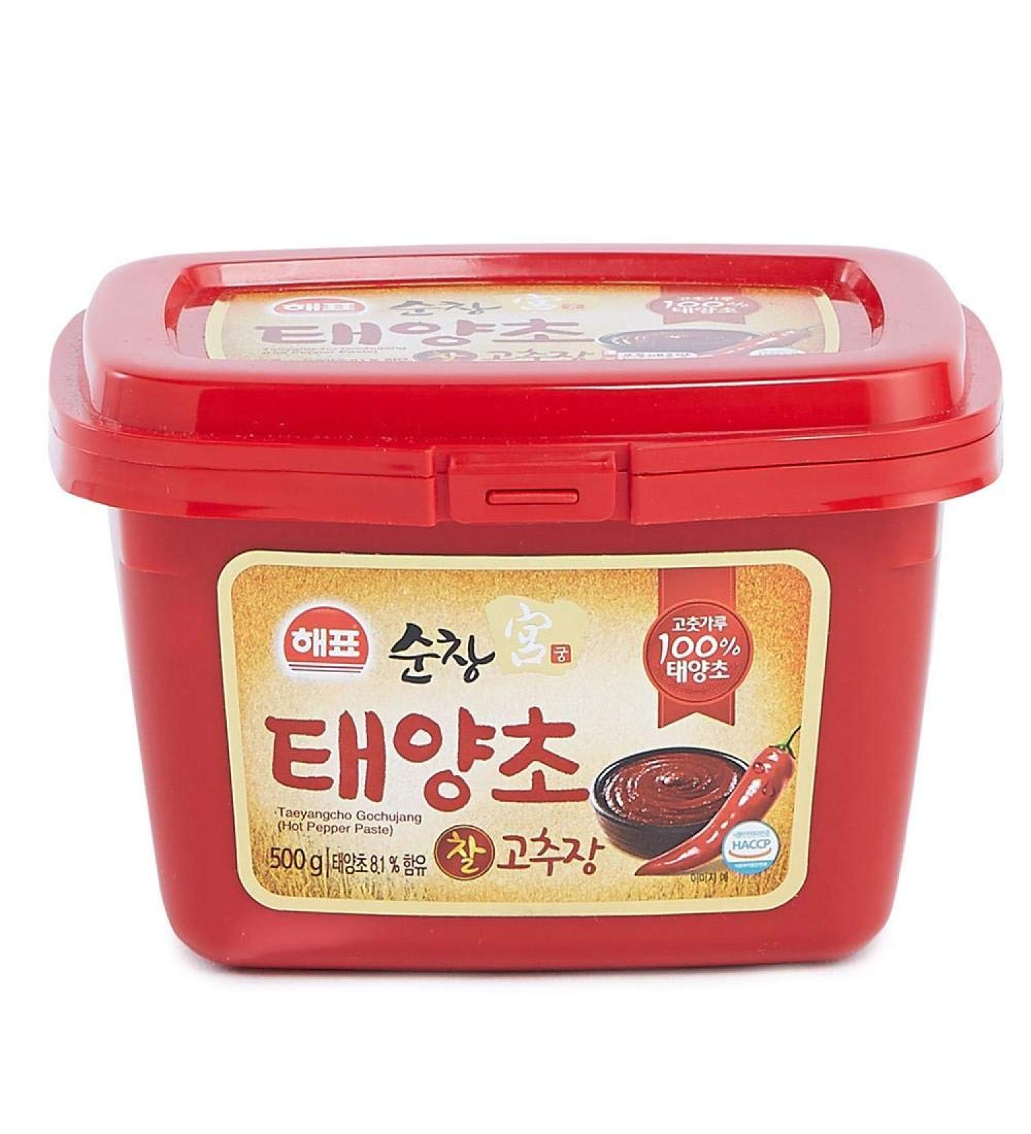 Haepyo Hot Pepper Paste (Taeyangcho Gochujang) 500g