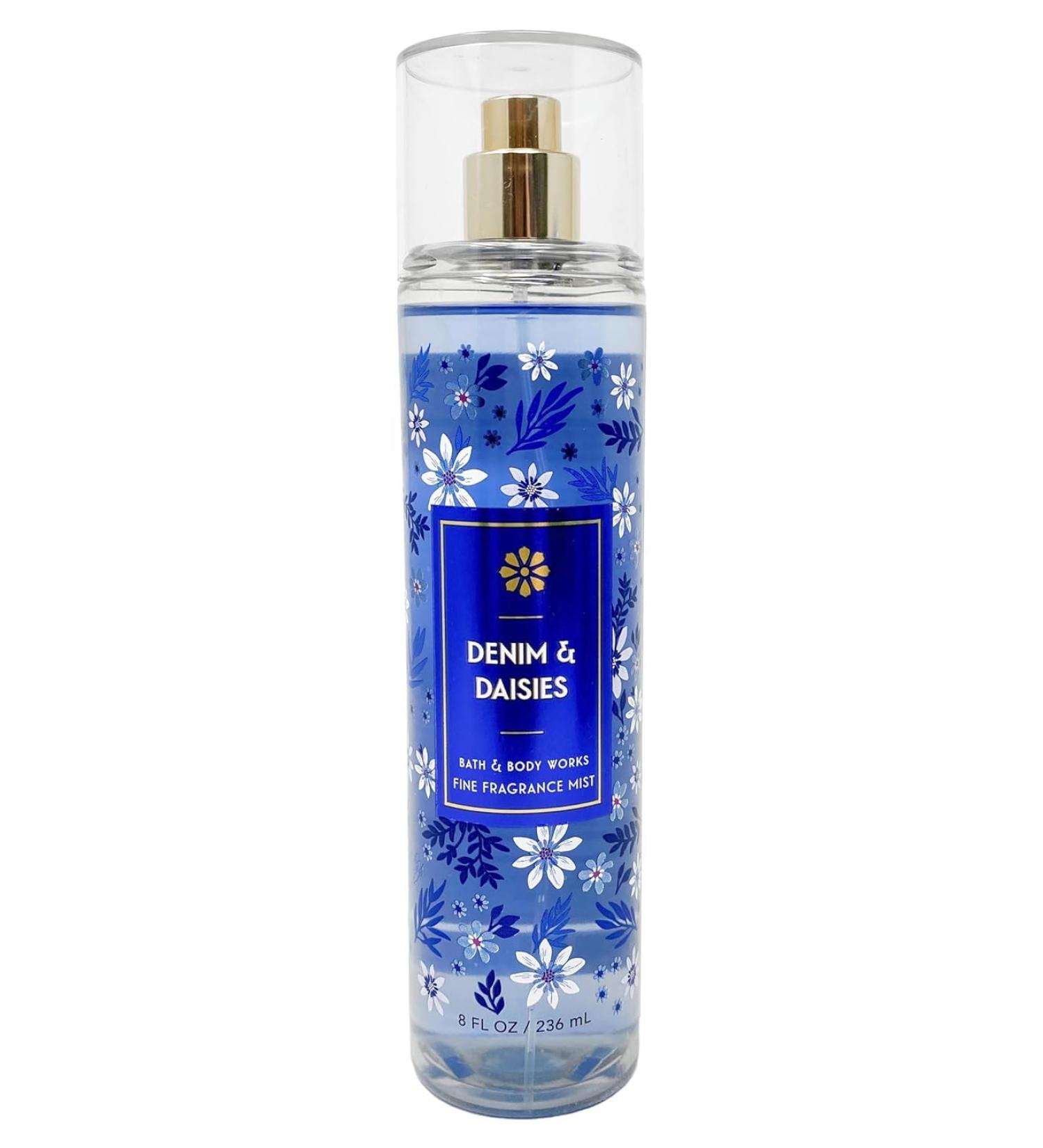 White Barn DENIM & DAISIES Fine Fragrance Mist 8 Fluid Ounce
