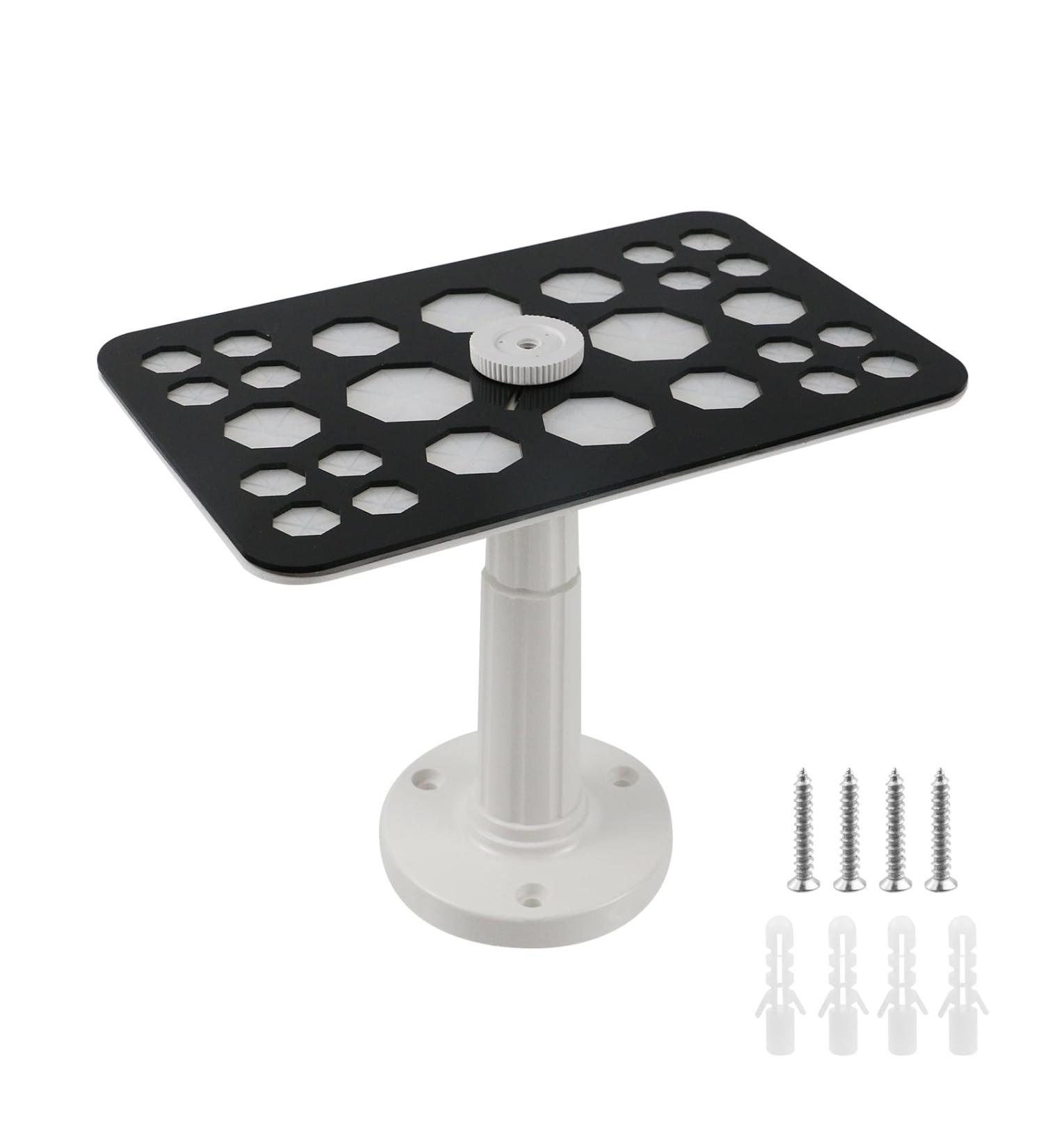 MY MIRONEY Black & White Makeup Brush Drying Rack | 26 Holes Makeup Brush Holder & Dryer Stand - International Shipping Available - Buy Online on GoSupps.com