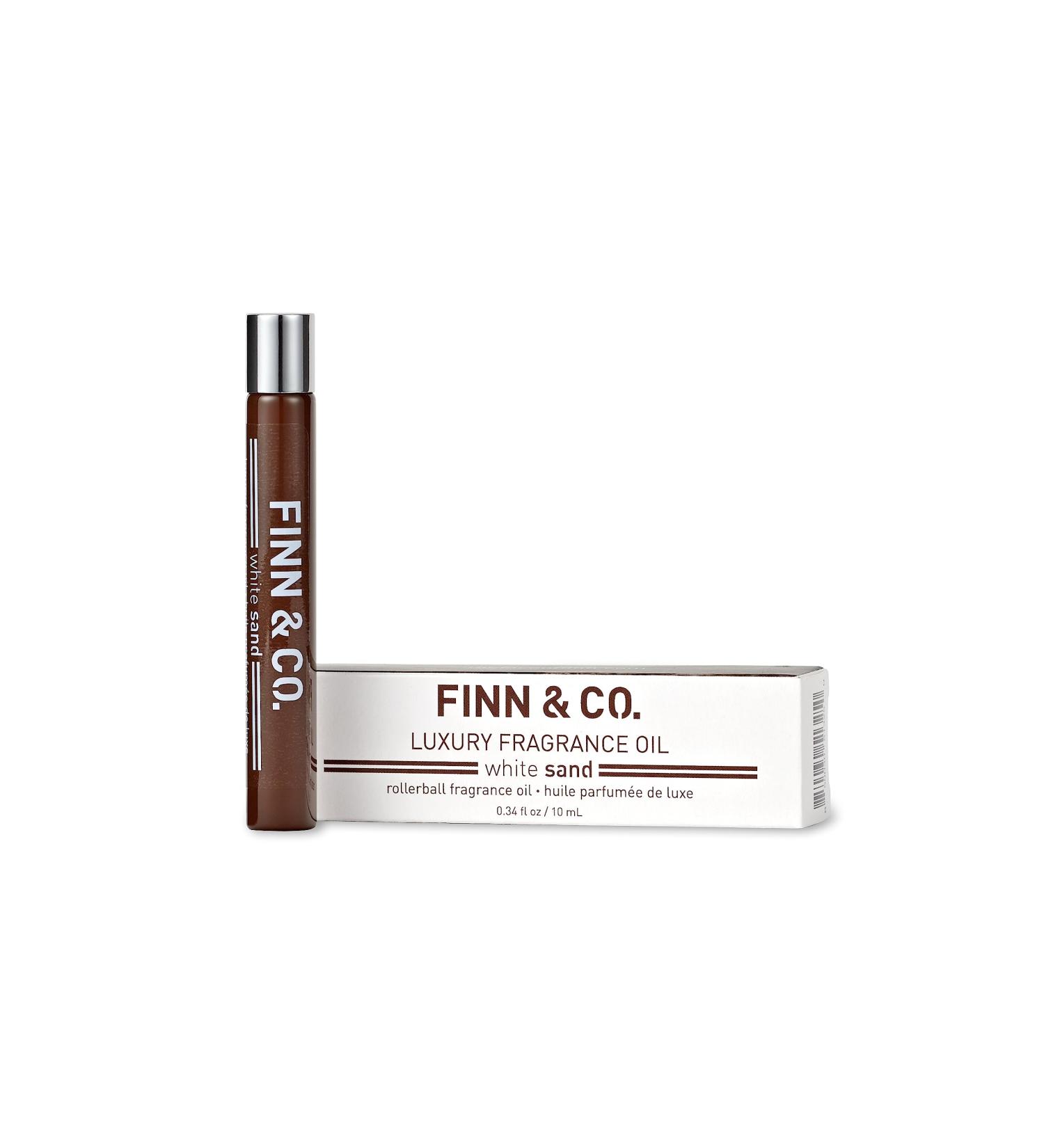 FINN & CO. White Sand Luxury Rollerball Fragrance Oil for Women and Men (.34 oz / 10 mL) 0.34 Fl Oz (Pack of 1) - Buy Online on GoSupps.com