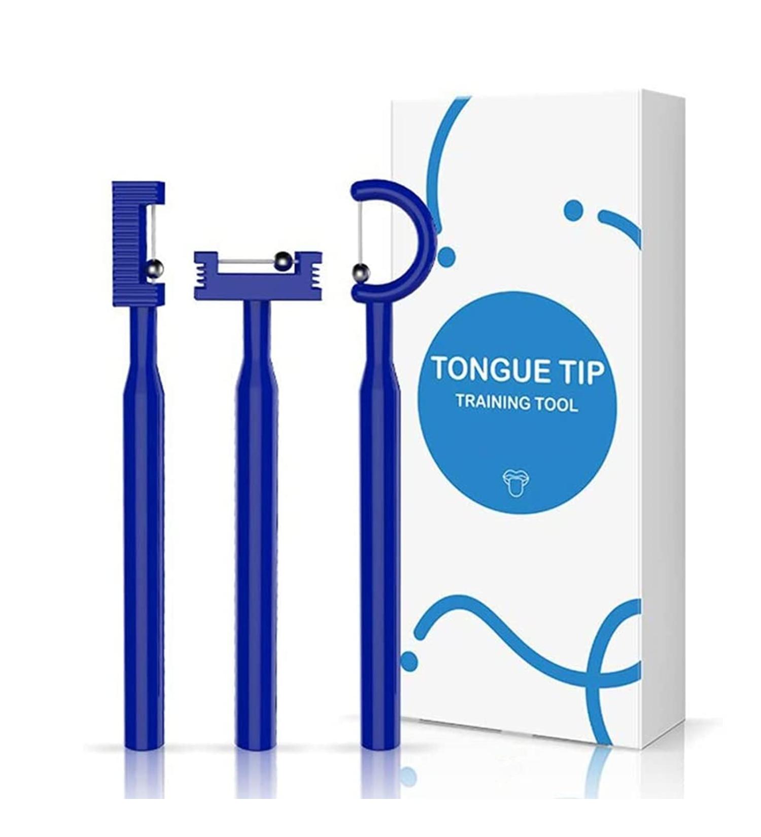 Electrical Tongue & Hand Muscle Trainer - Orthodontic Recovery Tool for Swallowing & Health Awareness - Buy Online on GoSupps.com