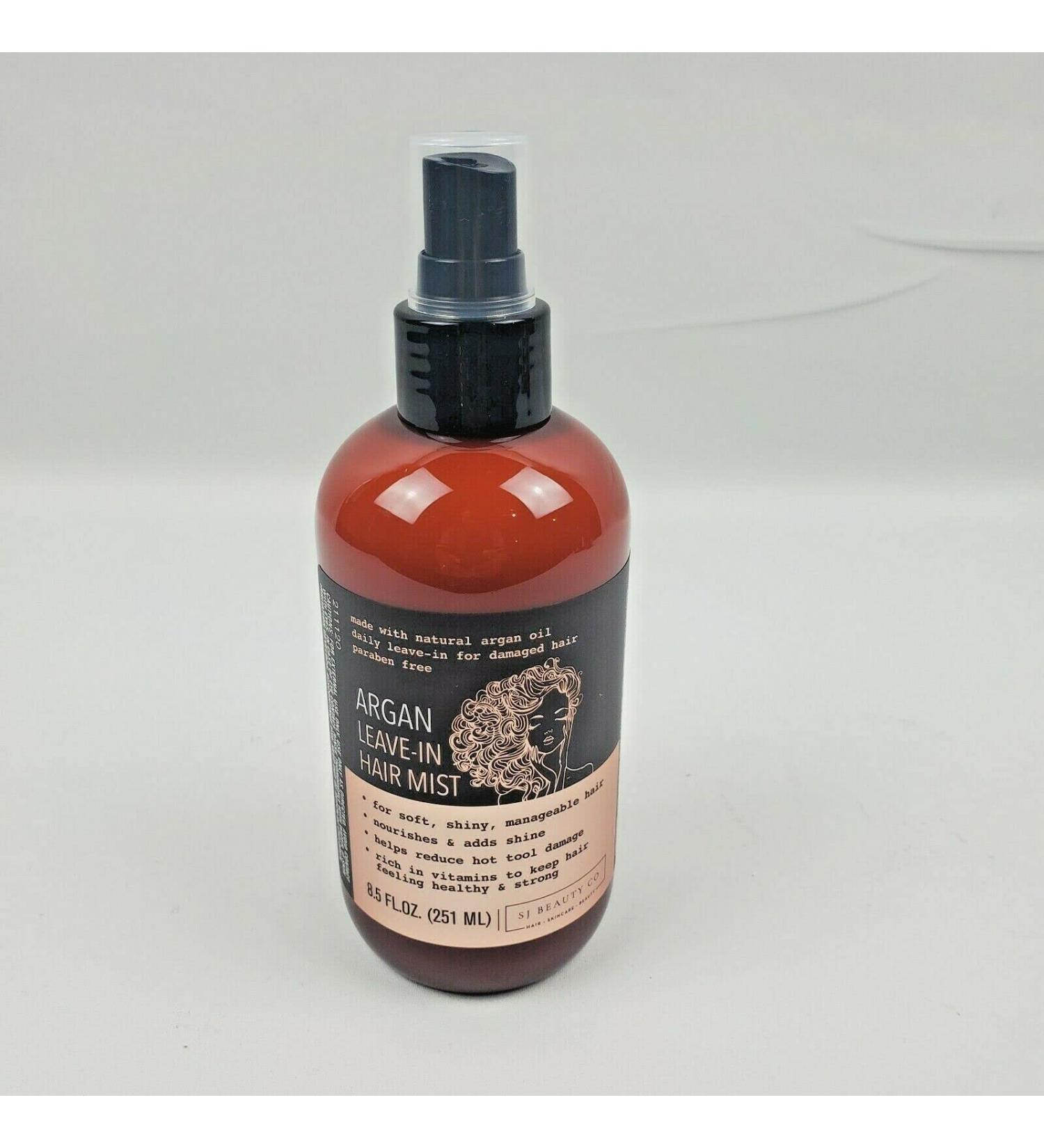 SJ Beauty Argan Oil Leave In Hair Mist 8.5oz