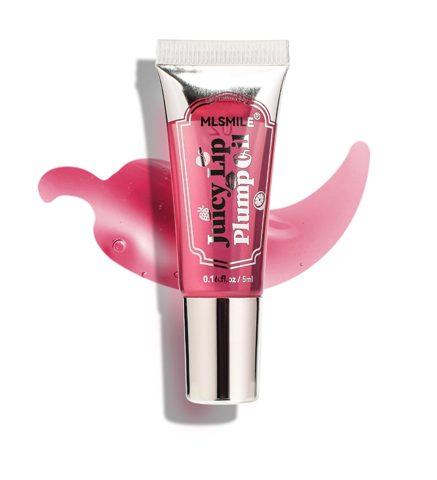 Lip Plumping Booster - Spicy Roll-On Lip Plumper Gloss | Ultra-Hydrating Lip Enhancer for Fuller Natural Lips | Women & Girls 0.63 Fl Oz - Buy Online on GoSupps.com
