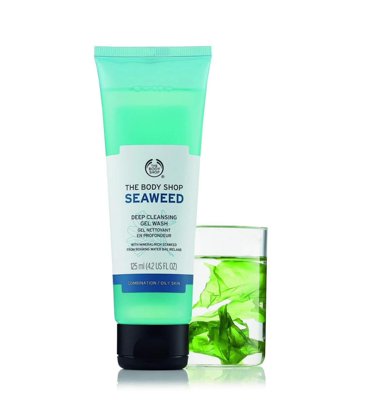 The Body Shop Seaweed Deep Cleansing Gel Wash 4.2 Fl Oz - Purify and Refresh Your Skin - Buy Online on GoSupps.com