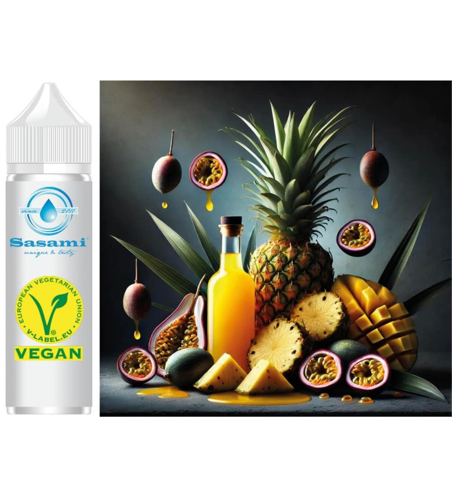 Paradise Nectar Vegan Sasami Pineapple Maracuja Flavor Concentrate 10ml