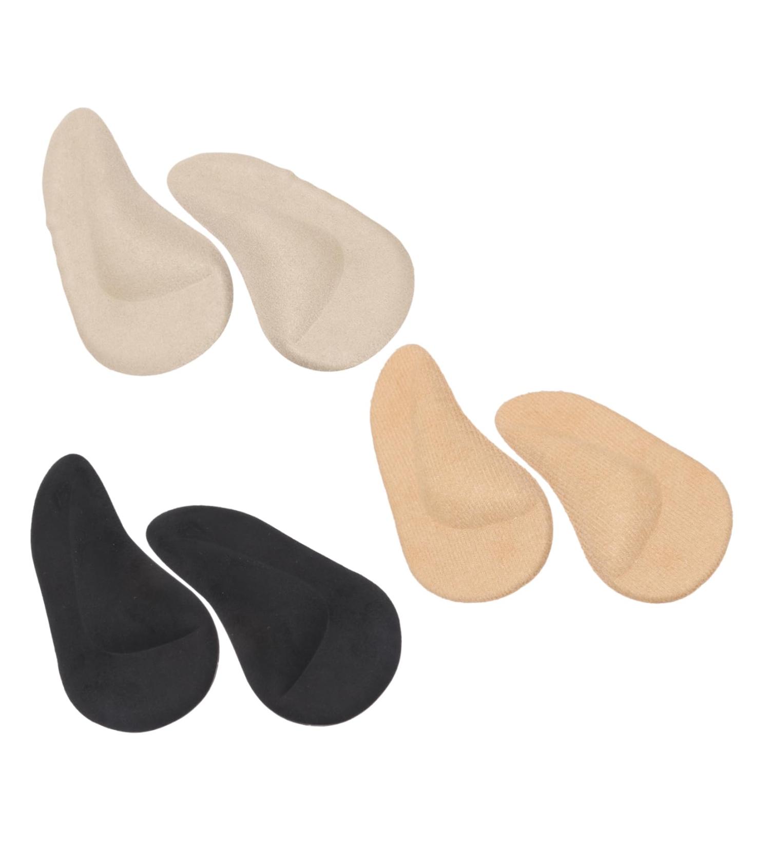 NOLITOY 6 Pairs Orthotic Insoles for Foot Support | Silicone Gel Inserts for Plantar O/X Type | Comfort & Damping Shoe Pads - Buy Online on GoSupps.com