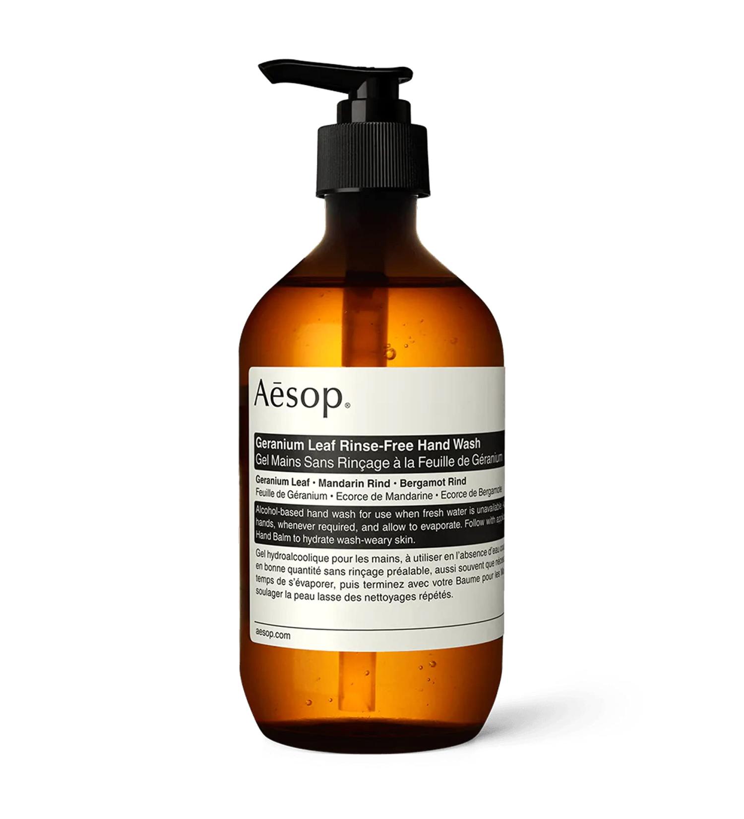 Aesop Geranium Leaf Hand Wash | 500mL/16.9fl oz | Paraben-Free, Cruelty-Free & Vegan - Buy Online on GoSupps.com
