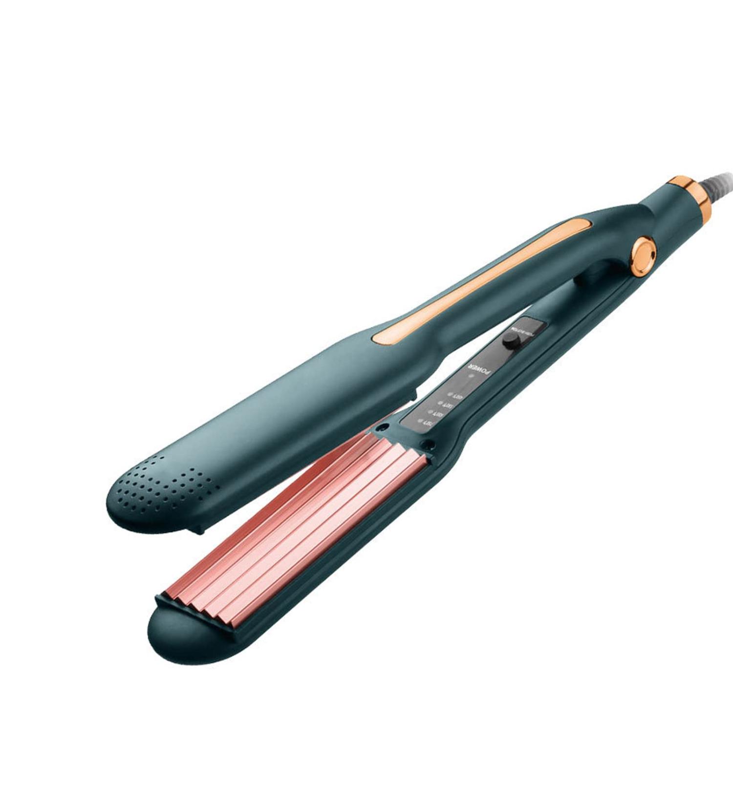 Gold Hair Crimping Iron for Light Textured Crimps and Volume - Black - Buy Online on GoSupps.com