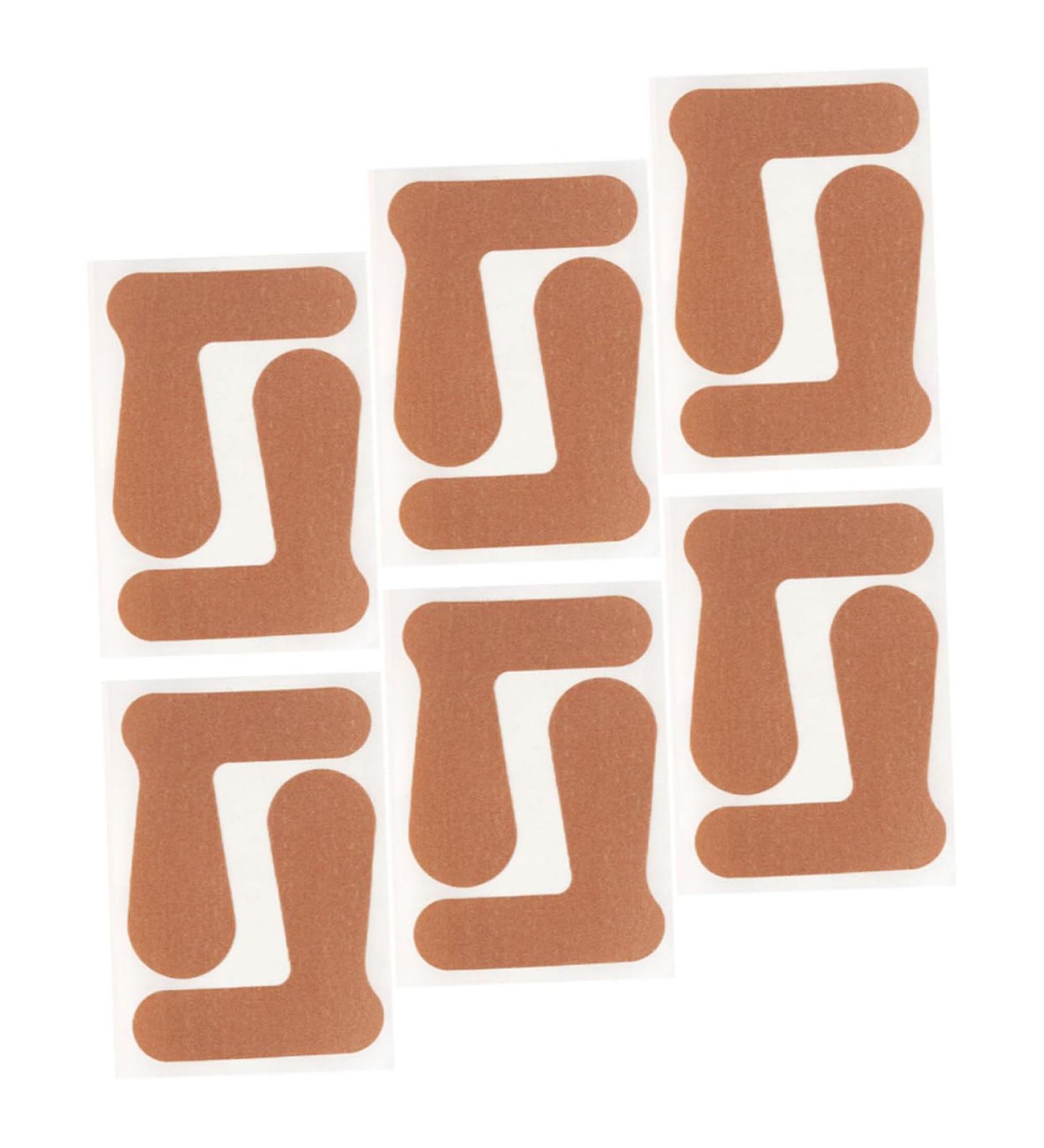 FRCOLOR 6pcs Big Toe Adhesive Protector - Wear-Resistant Bunion & Thumb Support Portable Acrylic Glue Brace for Toe Relief - Buy Online on GoSupps.com