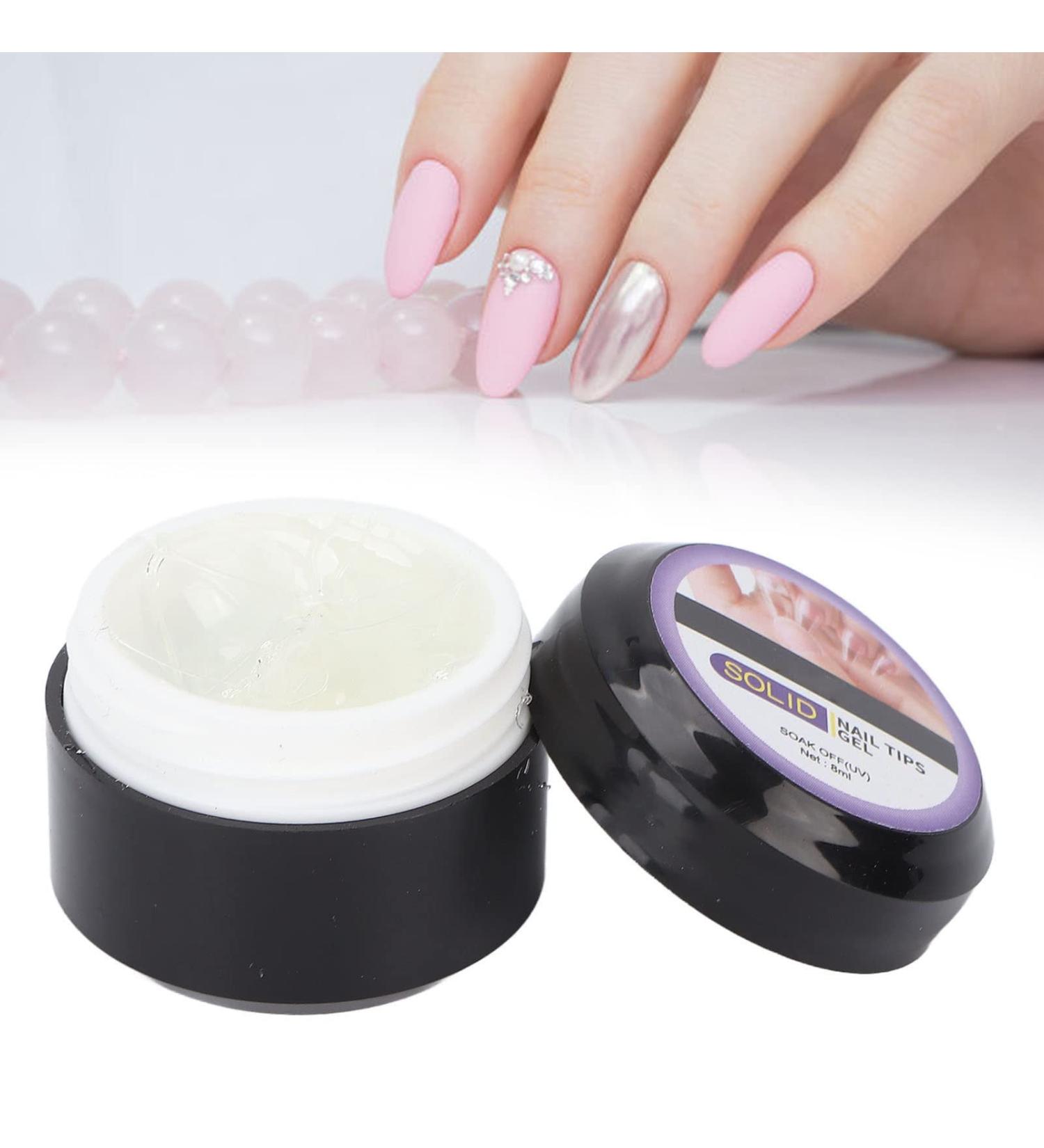 Nail Extension Gel Builder - Transparent Glossy High Viscosity Toughness | DIY Nail Decoration Accessories for Home & Salon - Buy Online on GoSupps.com