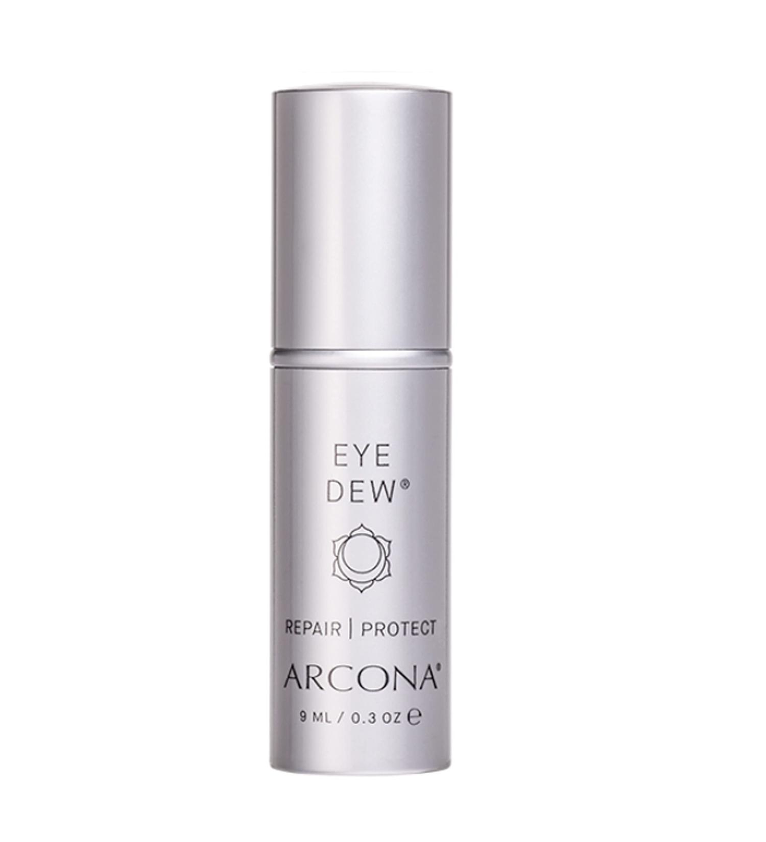 ARCONA Eye Dew: Shea Butter Hyaluronic Acid + Liquid Crystals | Hydrates, Protects, Fills in Lines & Wrinkles | 0.3 oz | Made in USA - Buy Online on GoSupps.com