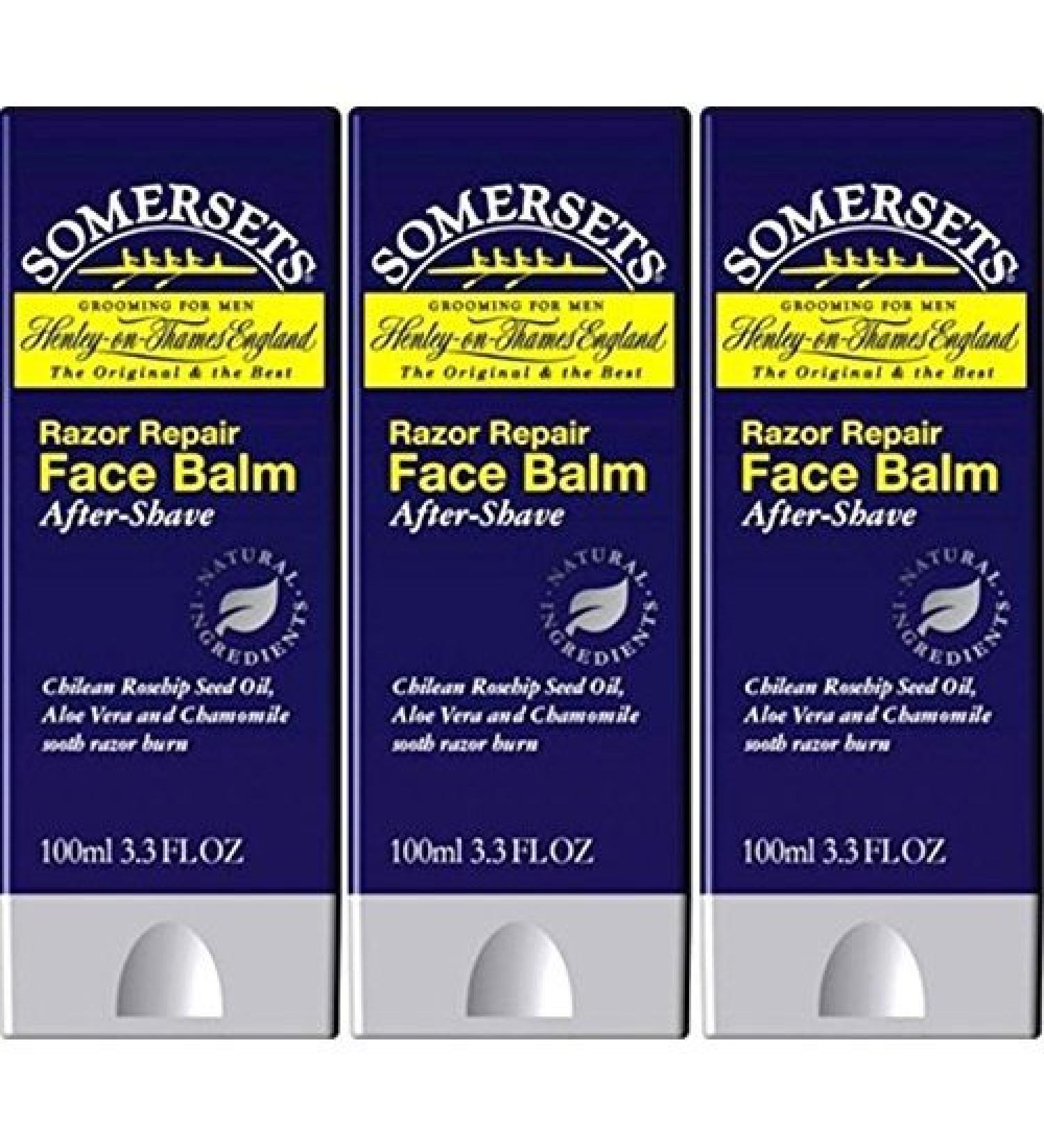 SOMERSETS Aftershave Face Balm 100 ml x 3 packs