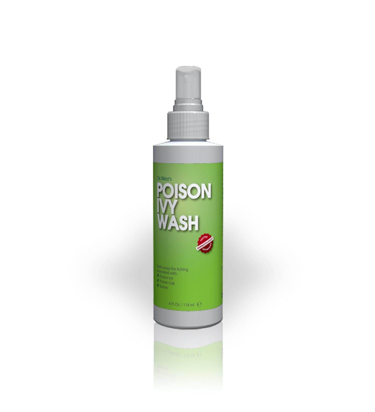 Dr. West's Poison Ivy Wash, 4oz spray bottle