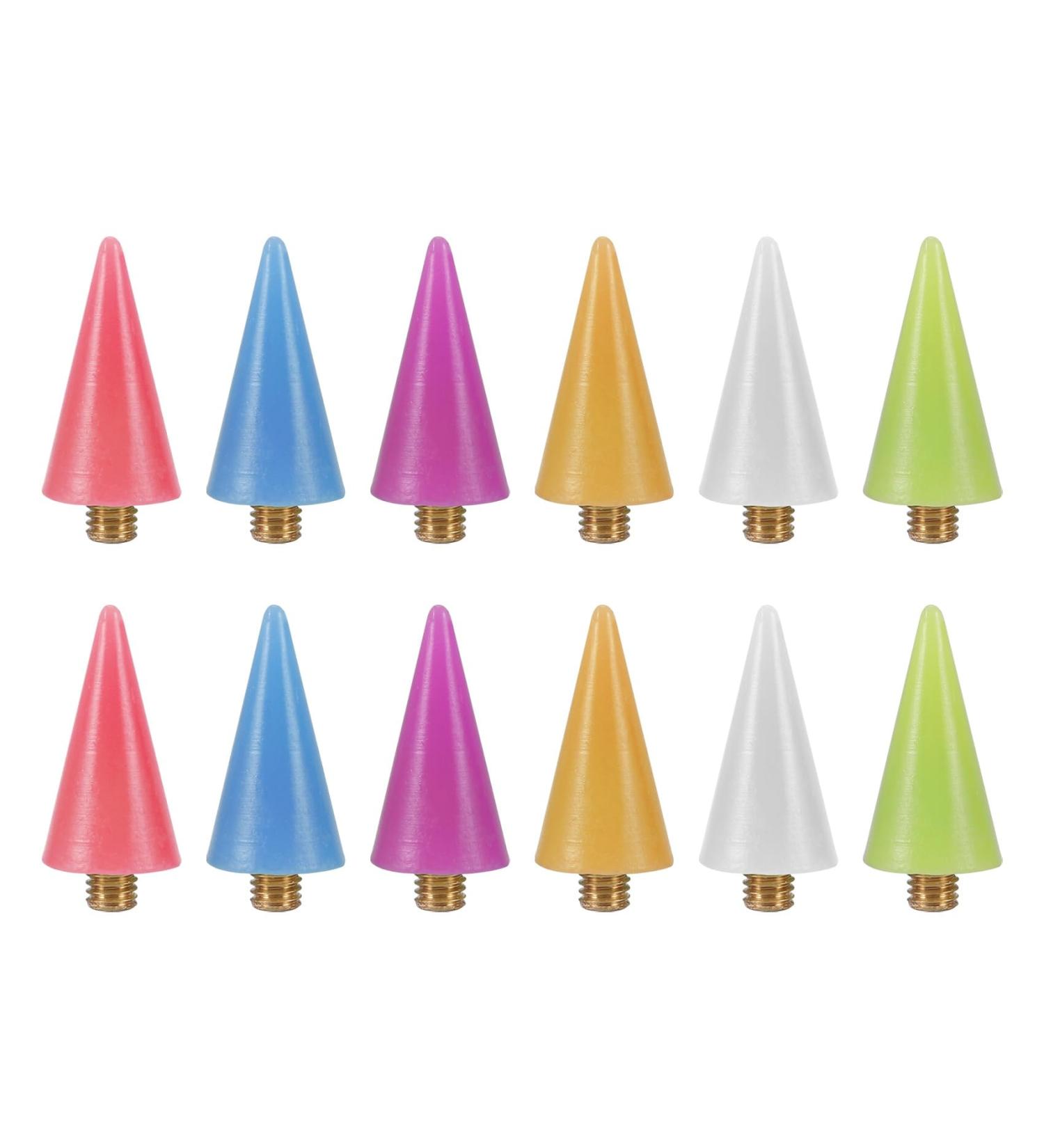 GUIJIALY 12Pieces Replacement Tips Nail Rhinestones Picker for Nail Dotting Pen to Pick Up Nail Gem Jewelry Replacement - Buy Online on GoSupps.com