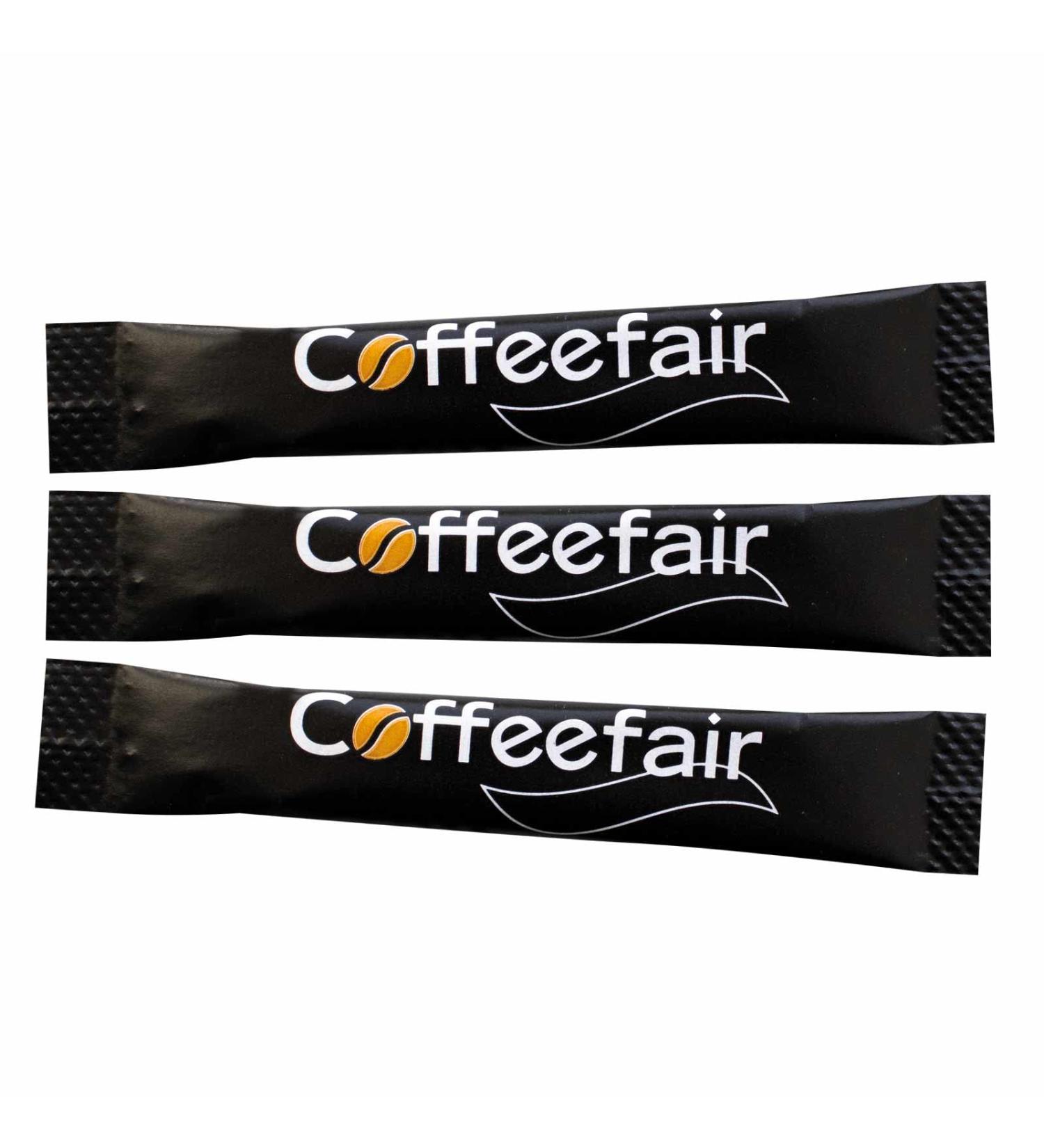 Coffeefair Sugar Sticks - 100 x 4g Portion Control | Simple Design | Ideal for Coffee & Tea - International Shipping - Buy Online on GoSupps.com