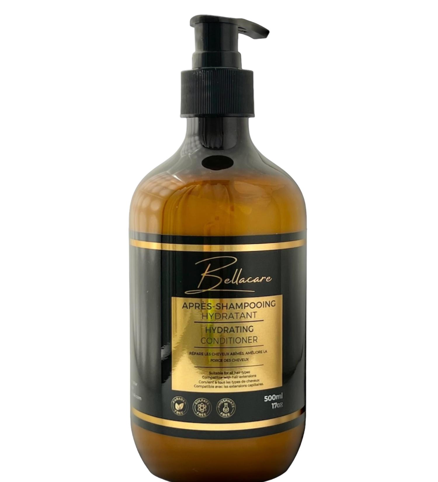 Bellacare Apr s-Shampooing Hydratant pour tous types de Cheveux et Extensions Capillaires - Buy Online on GoSupps.com