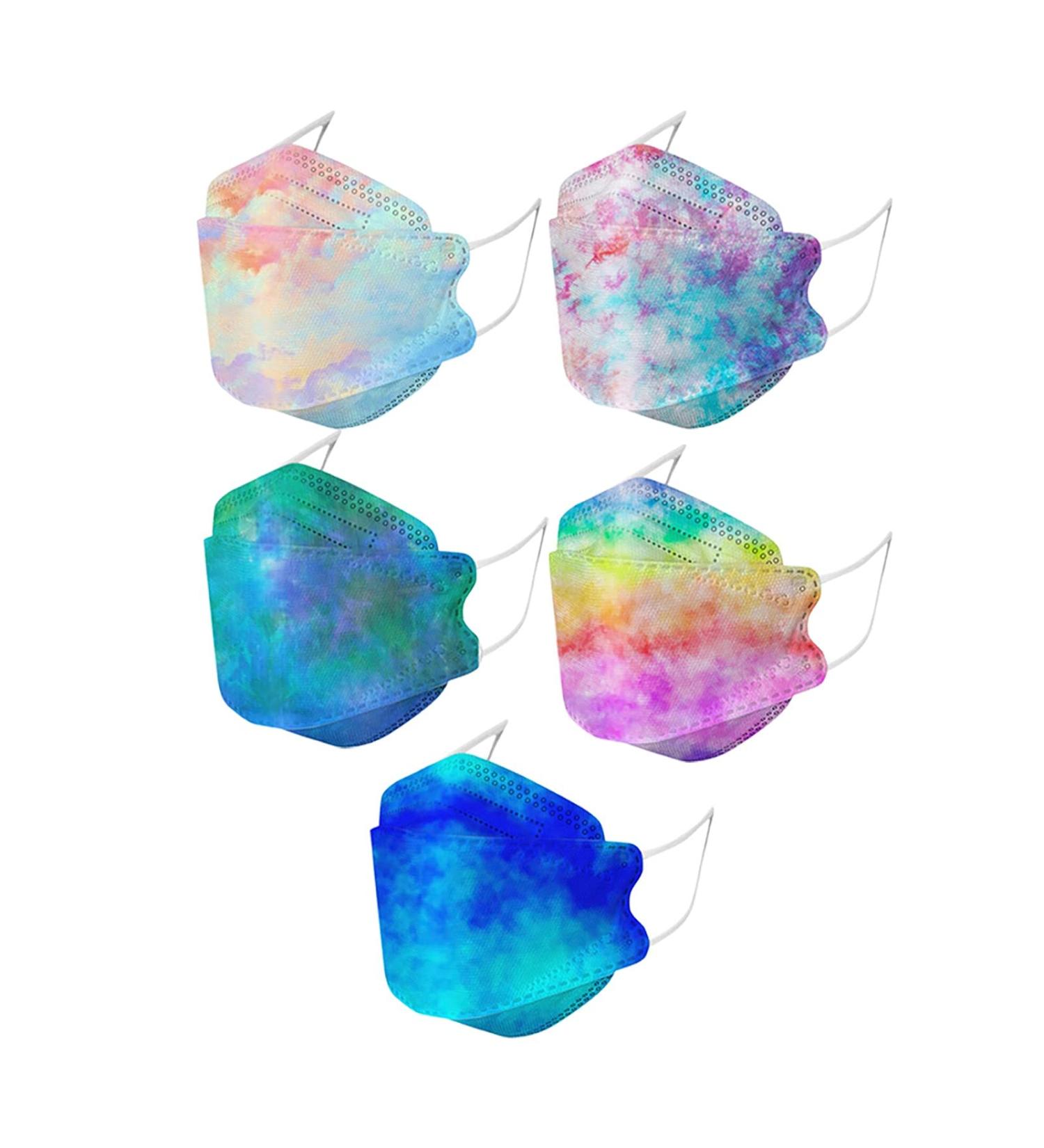 Shop WEXCV 50-Piece 3D Cartoon Print One-Way Face Masks - Breathable Multi-Function Cloth Masks for Adults - Perfect for Christmas - International Shipping Available - Buy Online on GoSupps.com