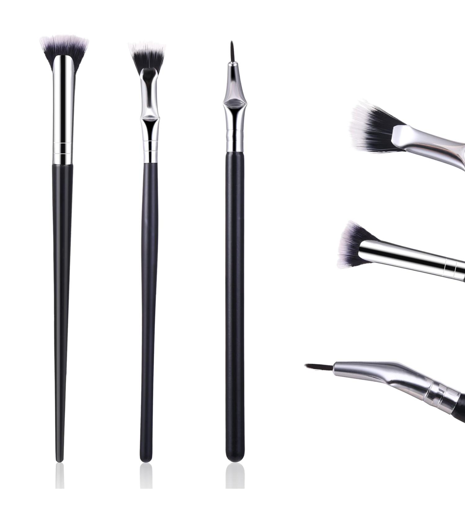 Fan Mascara Brushes 3 Pieces Eyelash Brush Lash Wand for Lashes Eyebrow Brush for Eye Brow Application Prevent Clumping Easy-to-Use Cosmetic Brushes Tool Eye Shadow Brush - Buy Online on GoSupps.com