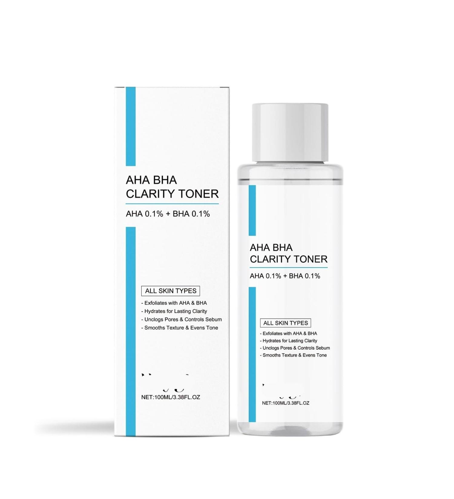 Exfoliating Oil-Control Toner With Niacinamide Soothes Skin Cleans Pores Hydrates Daily Care For All Skin Types(2PCS) - Buy Online on GoSupps.com