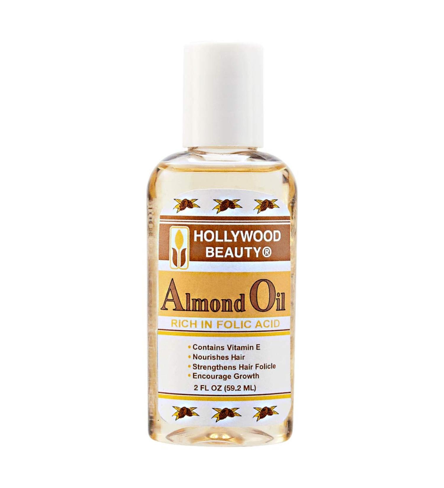 Hollywood Beauty Almond Oil 2 Oz