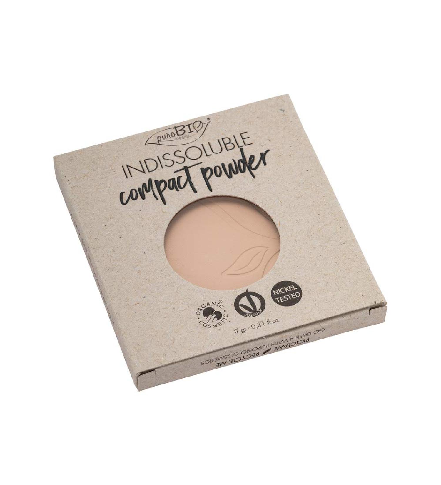 Purobio Indissoluble Compact Powder Refill 02 Pink 9 g