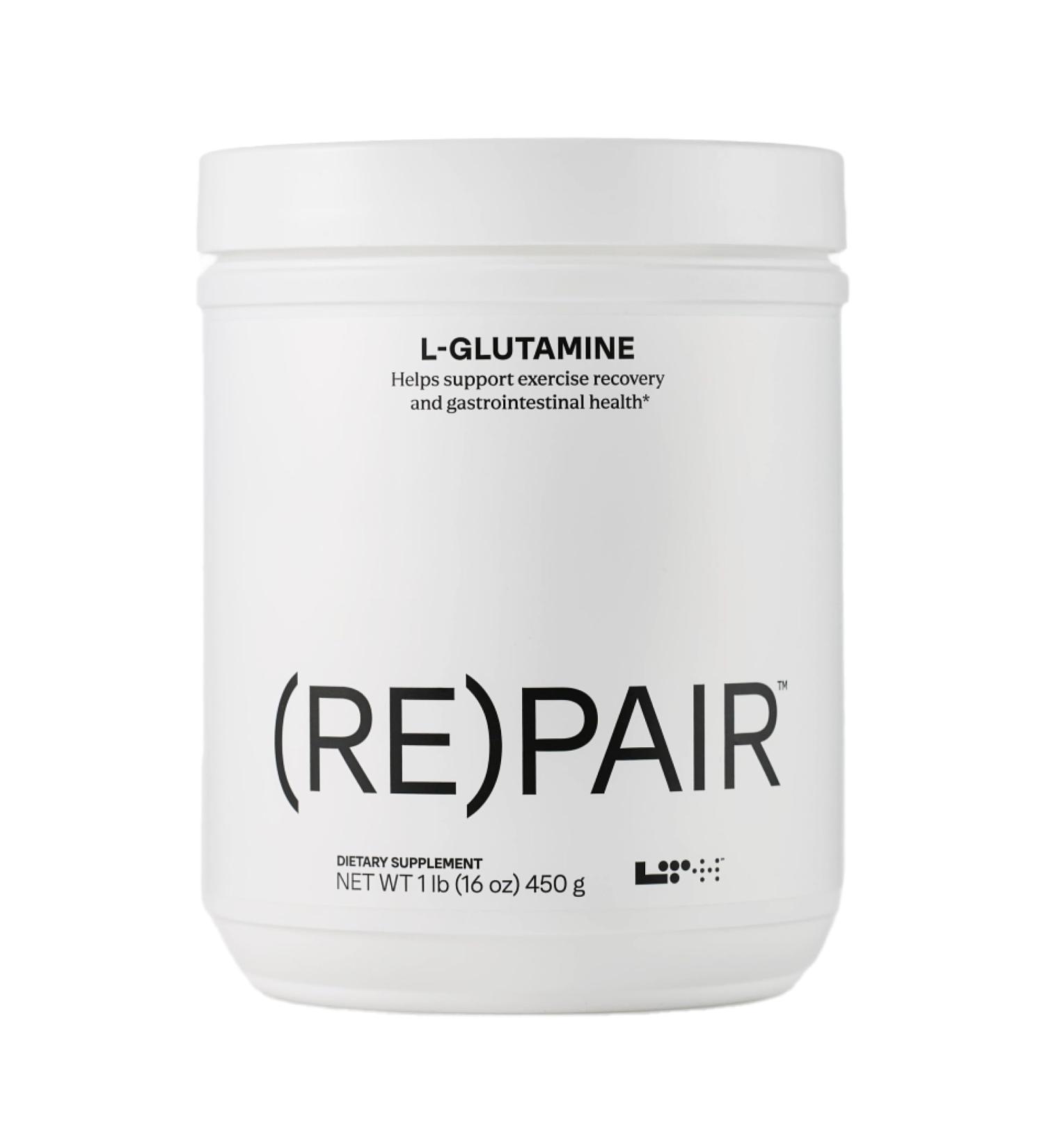 LTH Repair L-Glutamine - Trusted by Life Time Members - Amino Acid Supplement - for Digestive Health & Immune Support - Aids Muscle Recovery - Unflavored 90 Servings - Buy Online on GoSupps.com