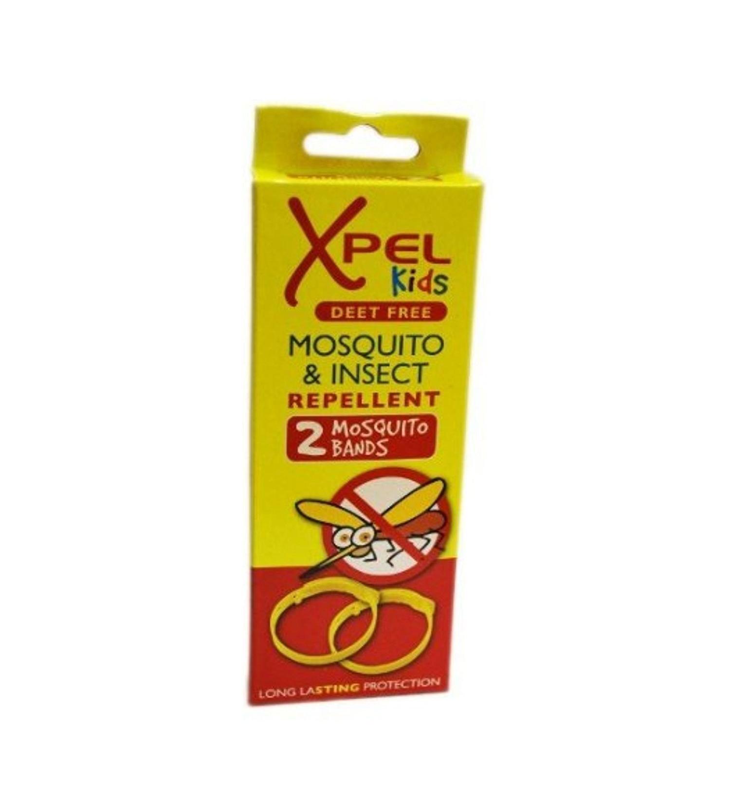 XPEL KIDS Mosquito & Insect REPELLENT Wrist Bands
