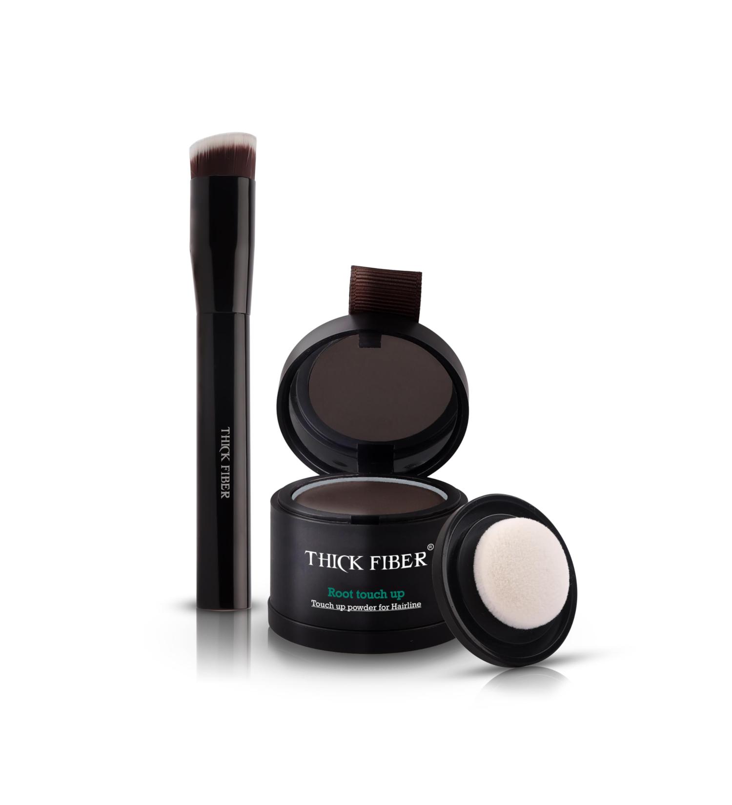 Root Touch Up Powder for Thin Hair - Water & Sweat Resistant Hair Loss Concealer - Dark Brown 4g - Buy Online on GoSupps.com