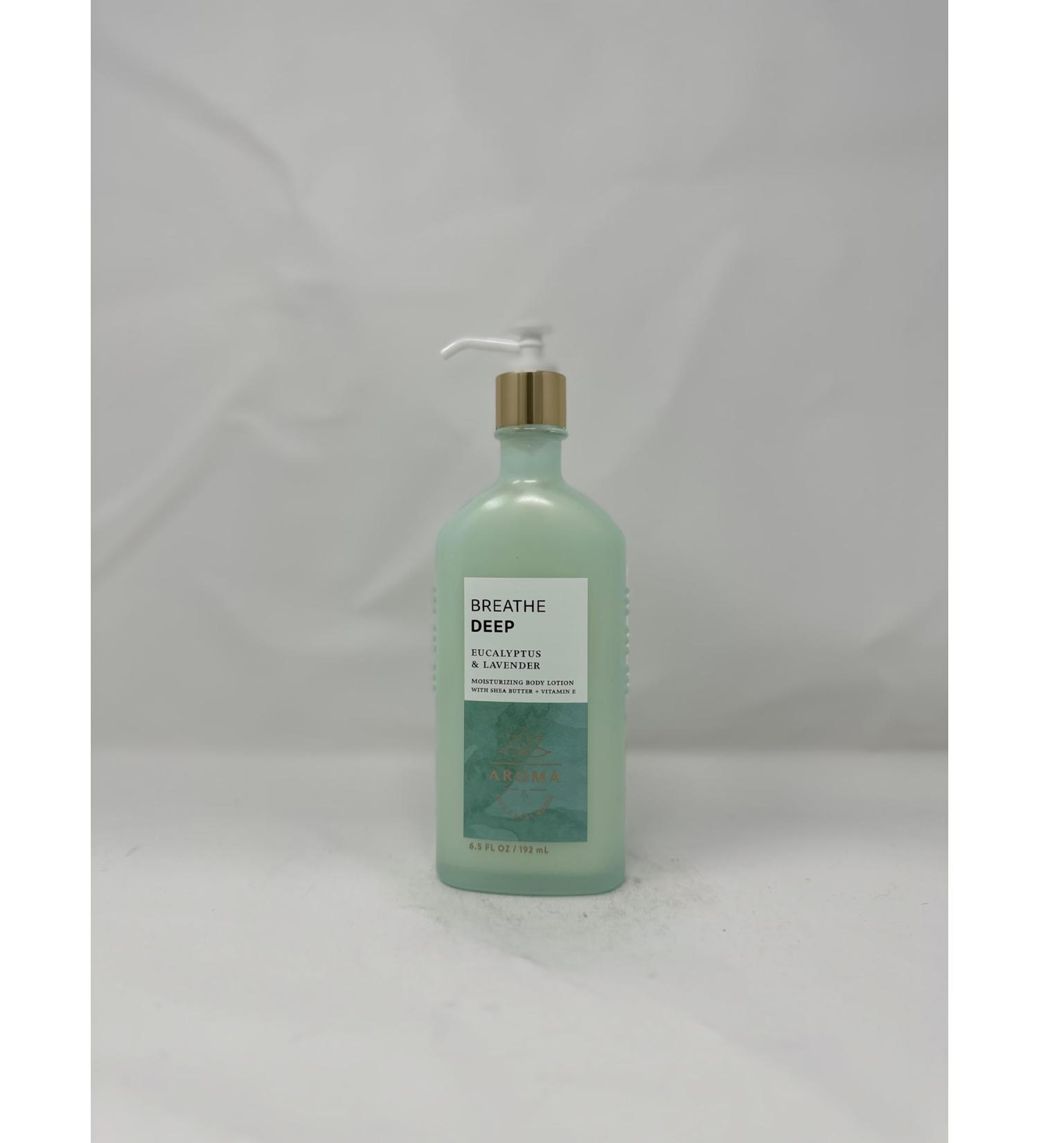 Breathe Deep: Eucalyptus + Lavender Moisturizing Body Lotion 6.5 oz / 192 g