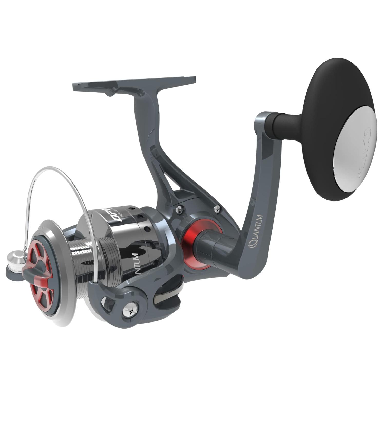 Quantum Optix Spinning Fishing Reel  4 Bearings (3 + Clutch)  Anti-Reverse with Smooth  Precisely-Aligned Gears  Clam Packaging Size 60 Reel - Buy Online on GoSupps.com