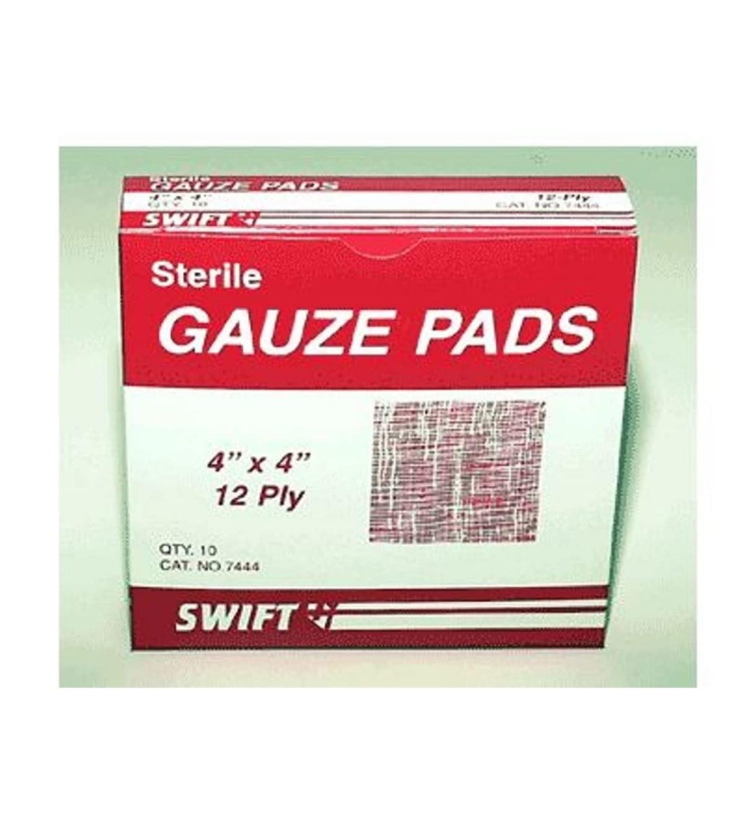 Gauze Pads 4 in. X 4 in. (Pack of 10) (67444)