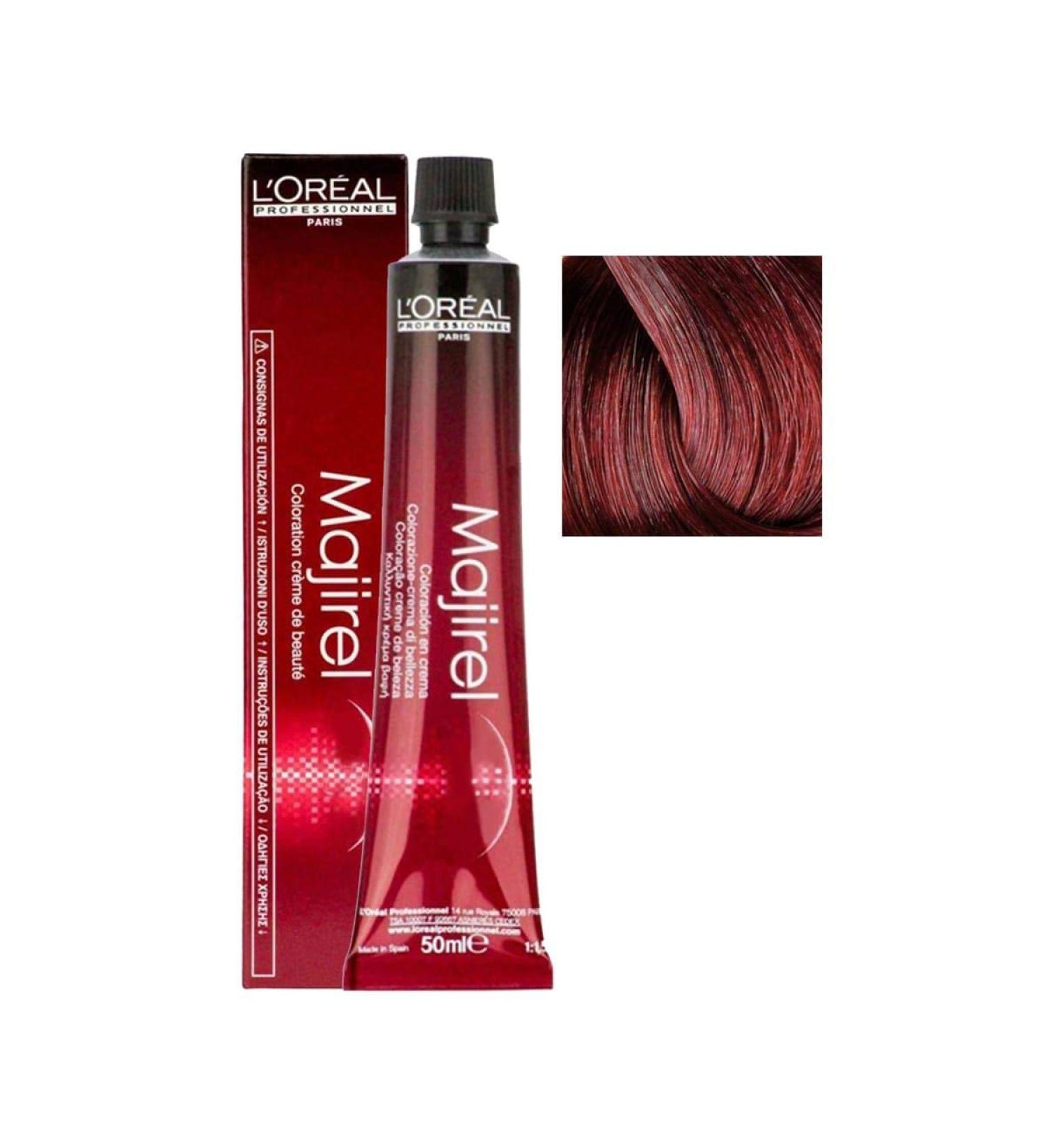 L'Or al Majirel C6.56 Dark Blonde Mahogany Red Carmilane/Rubilane 1 pack (1 x 50 ml)