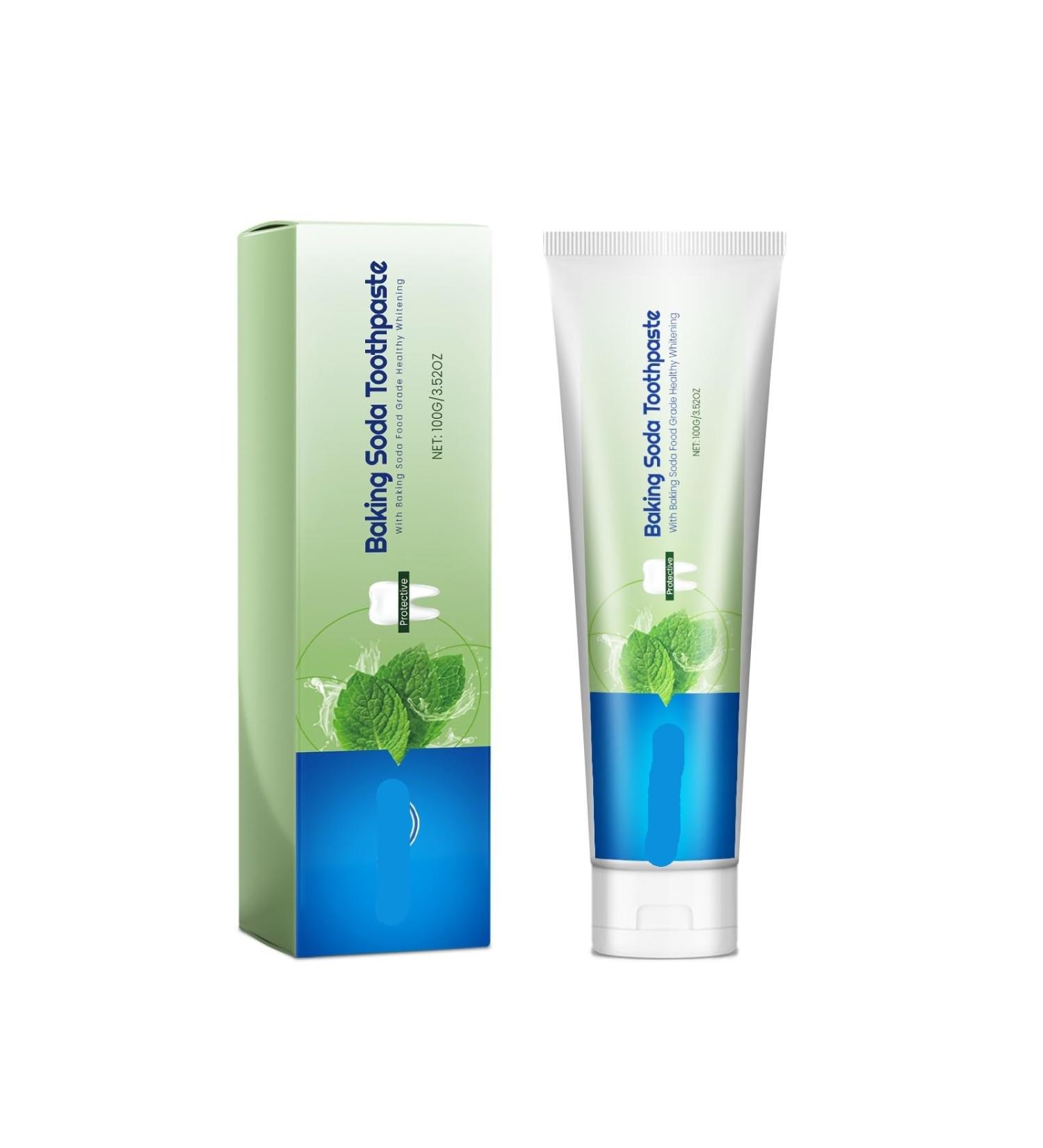 KLYso Baking Soda Whitening Toothpaste - Remove Tartar Stains & Bad Breath Safe for All Teeth Types Family Oral Care(1PCS) - Buy Online on GoSupps.com