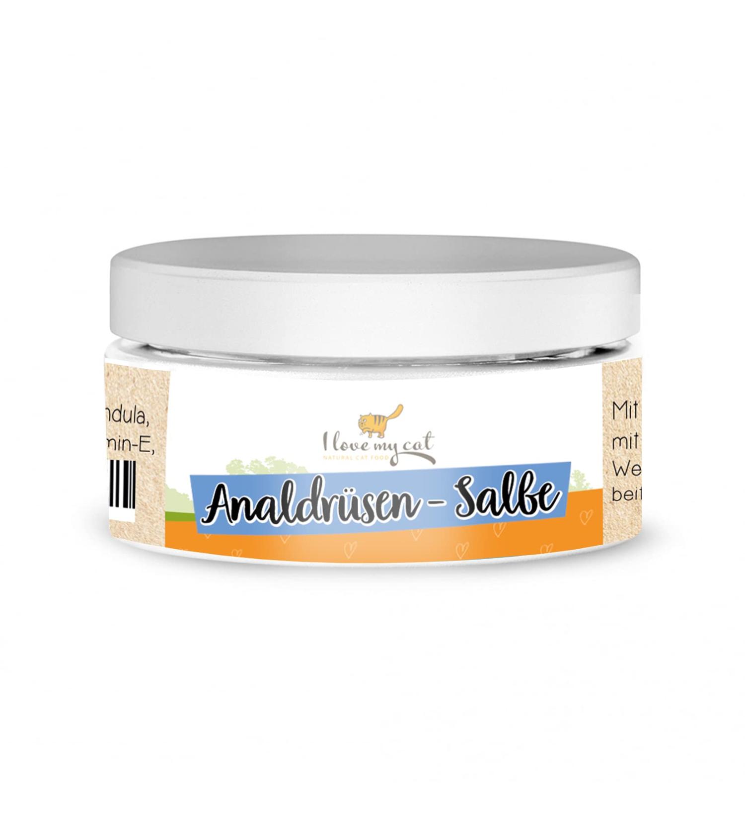 Anal Gland Ointment for Cats by I Love My Cat 30 ml. Natural Care for Cats' Anal Glands with Insect Fat Calendula and Coconut Fat. Prevents Anal Gland Problems and Relieves Inflammation and Itching - Buy Online on GoSupps.com