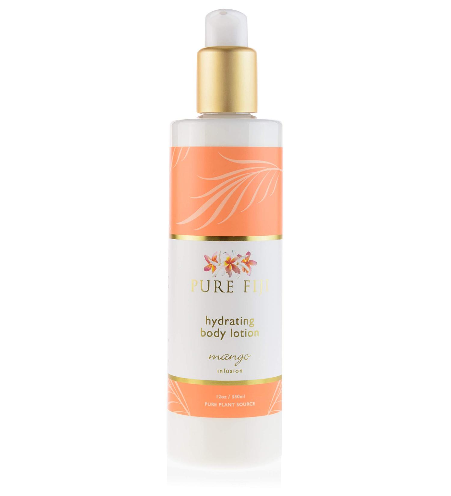 PURE FIJI Hydrating Mango Body Lotion - Organic Moisturizer 12 oz - Buy Online on GoSupps.com