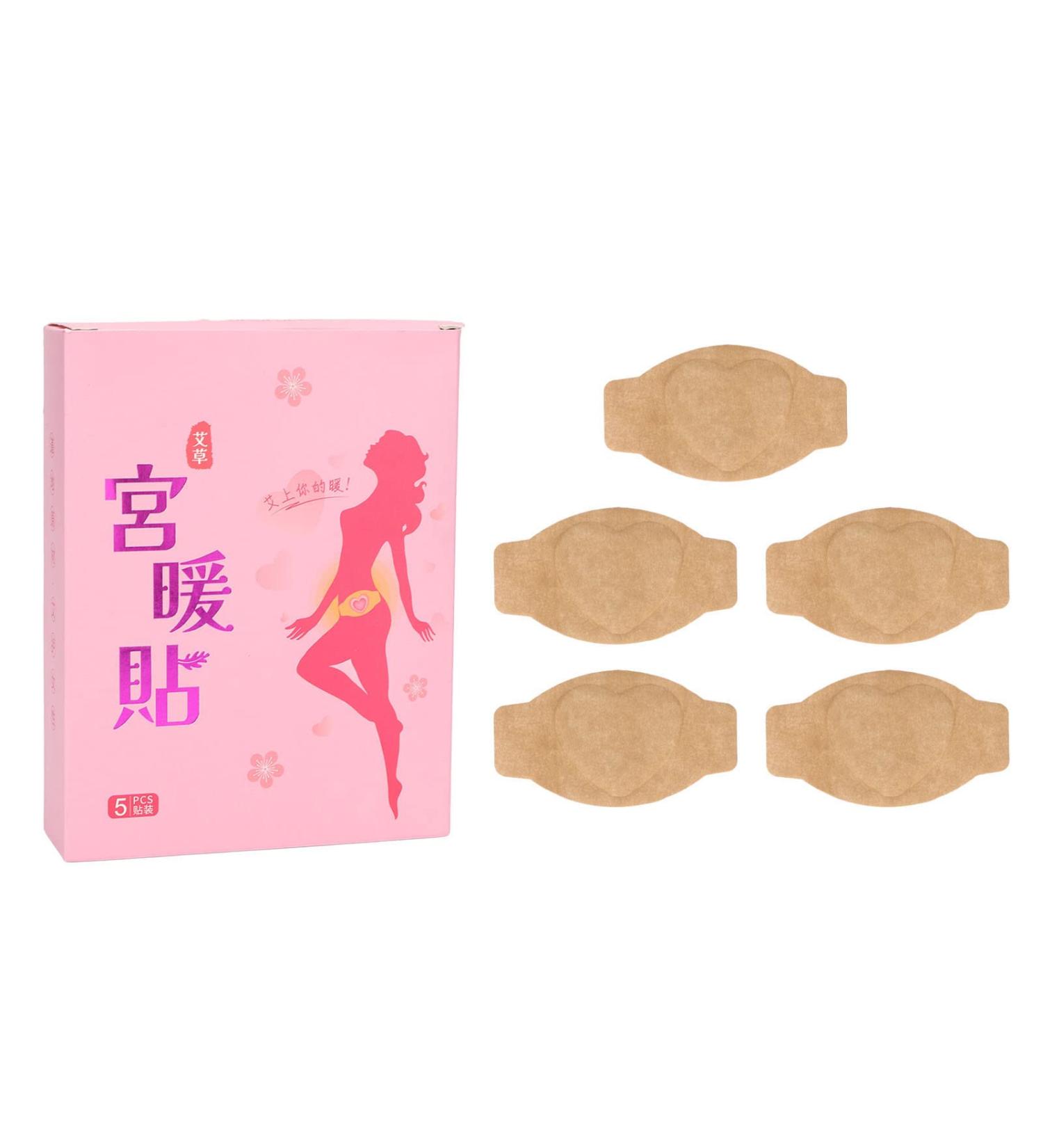 5-Piece Mugwort Warming Menstrual Plaster | Relieve Menstrual Pain - Best for Women in Winter - Buy Online on GoSupps.com