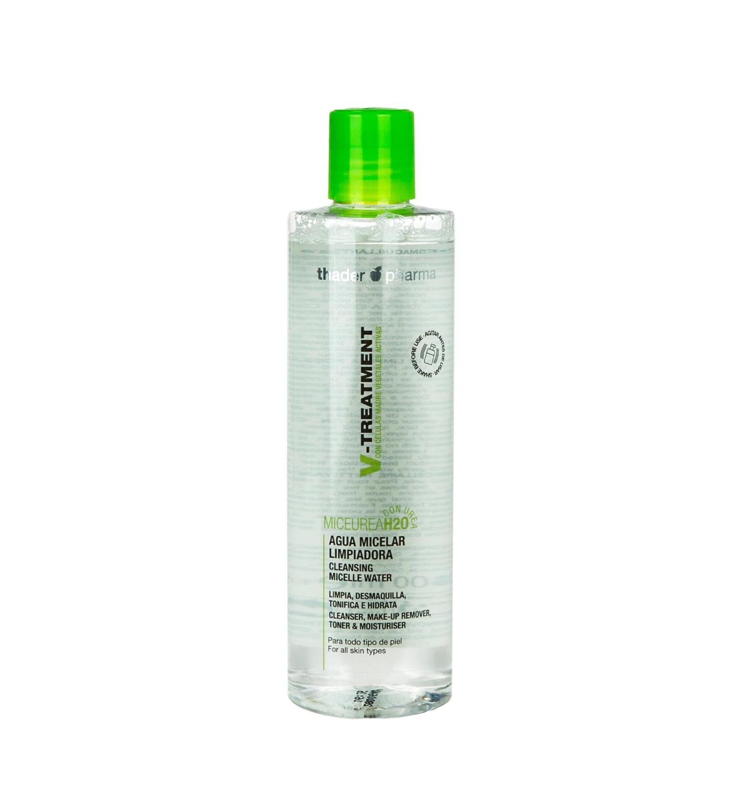 Thader Th Pharma V-Treatment Micellar Water 300ml - Hydrating & Cleansing for All Skin Types | International Shipping Available - Buy Online on GoSupps.com