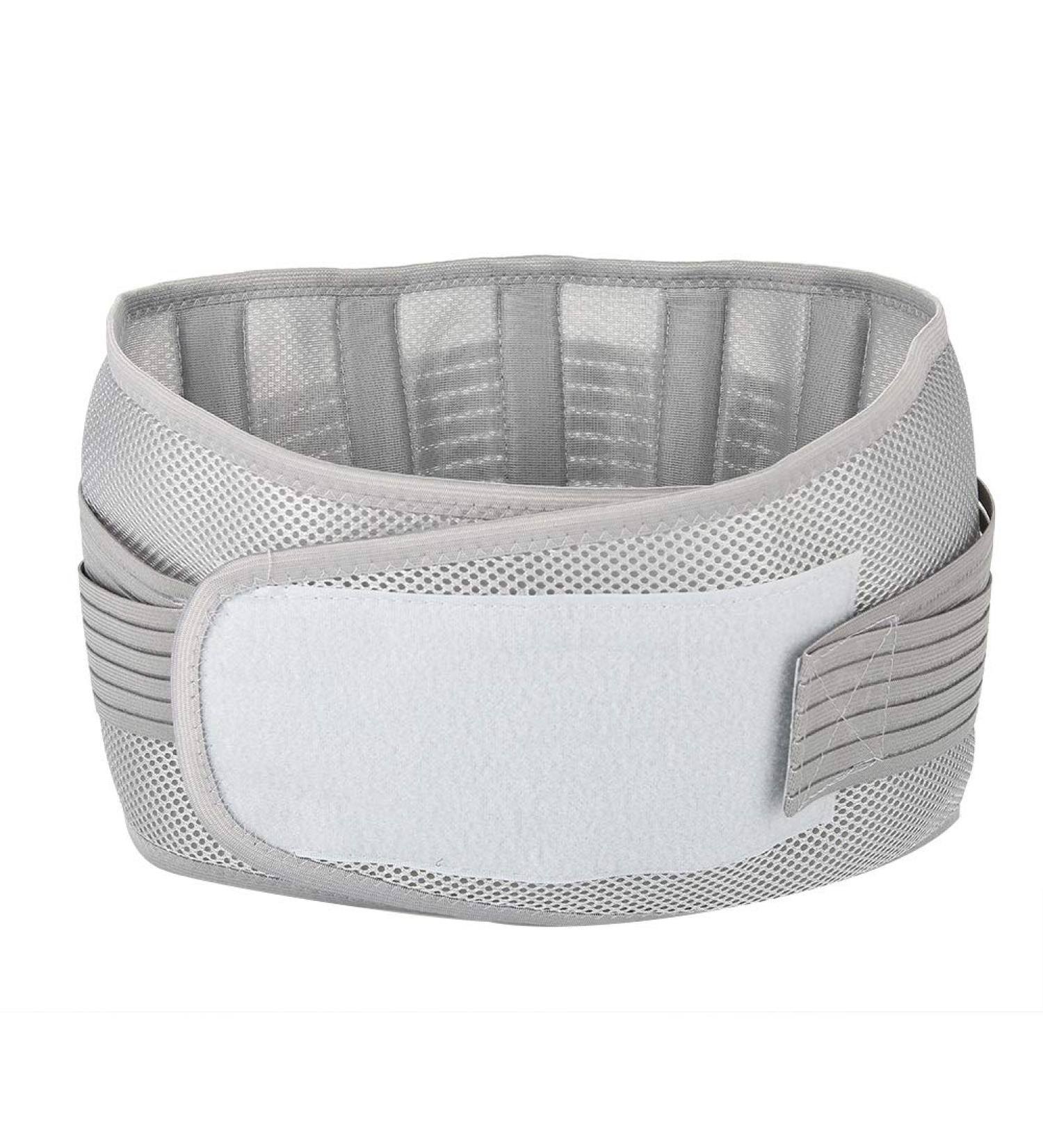 BreataThable Adjustable Abdominal Brace Belt for Waist & Lumbar Support - Pain Relief for Men & Women (Gray L) - Buy Online on GoSupps.com