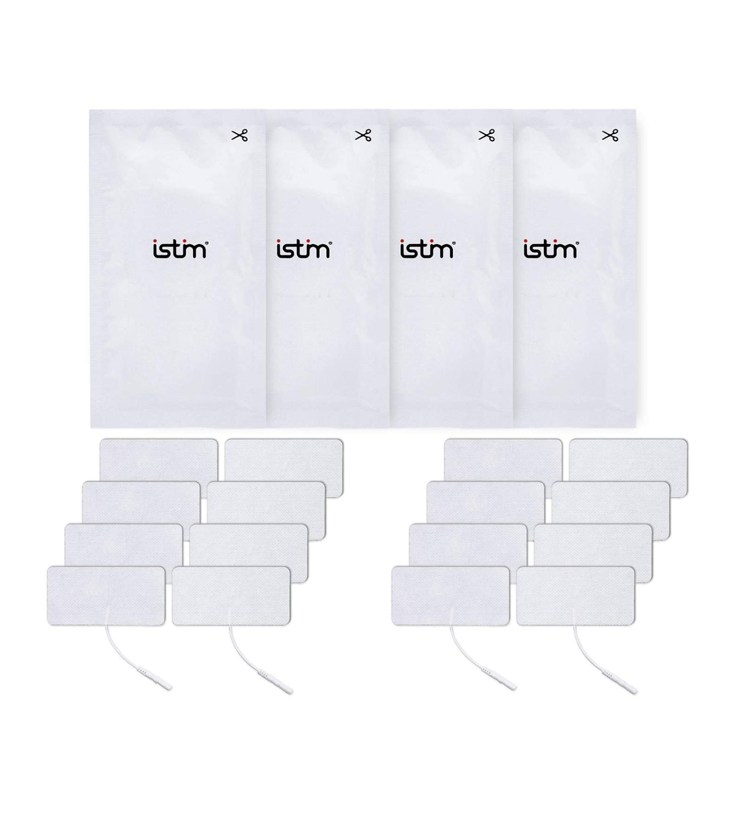 iStim Super Soft 2x2 TENS Unit Electrodes - 16 Pieces with 100% Japanese Gel for EMS & TENS Massage - Best Quality International Shipping - Buy Online on GoSupps.com