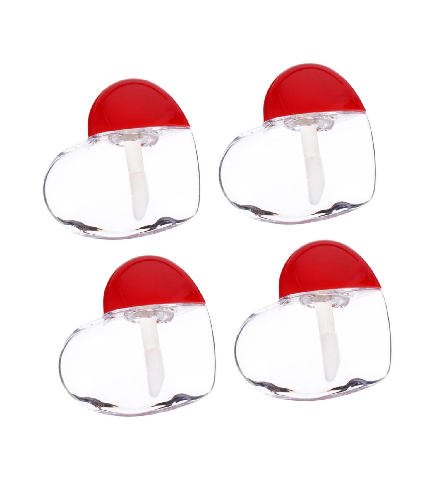 3 Ensembles Flacons De Gloss Forme De C ur Contenants Pratiques Pour Lip Balm Et Cosm tique 20 Pi ces * 3 - Buy Online on GoSupps.com