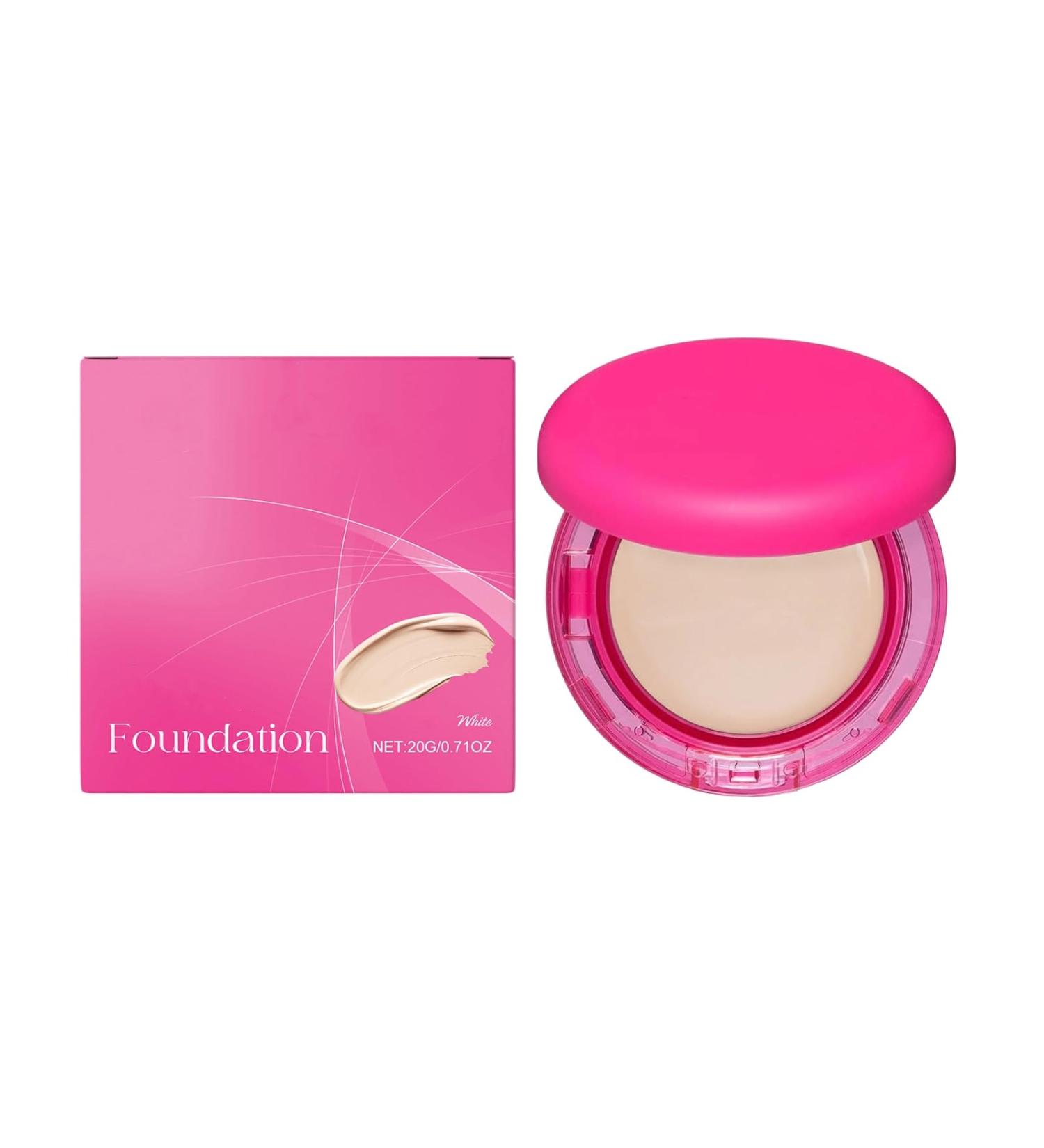  homomdy peptide foundation anti aging for mature skin long lasting moisturizing concealer medium coverage smooth fine lines natural color waterproof white - Buy Online on GoSupps.com