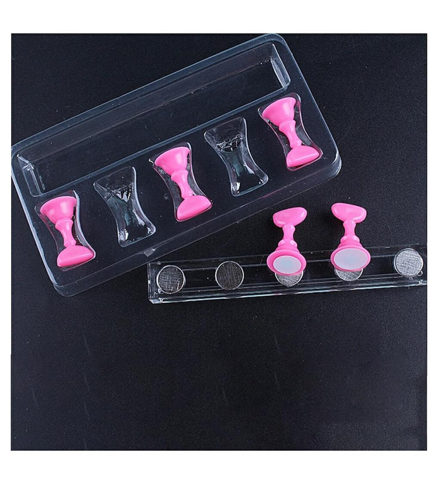 dijiusidy Press on Nail Stand High-ranking Fashionable Different Sturdy Exquisite Appearance Long Service Life Bead Practice Sheet Type 1 - Buy Online on GoSupps.com