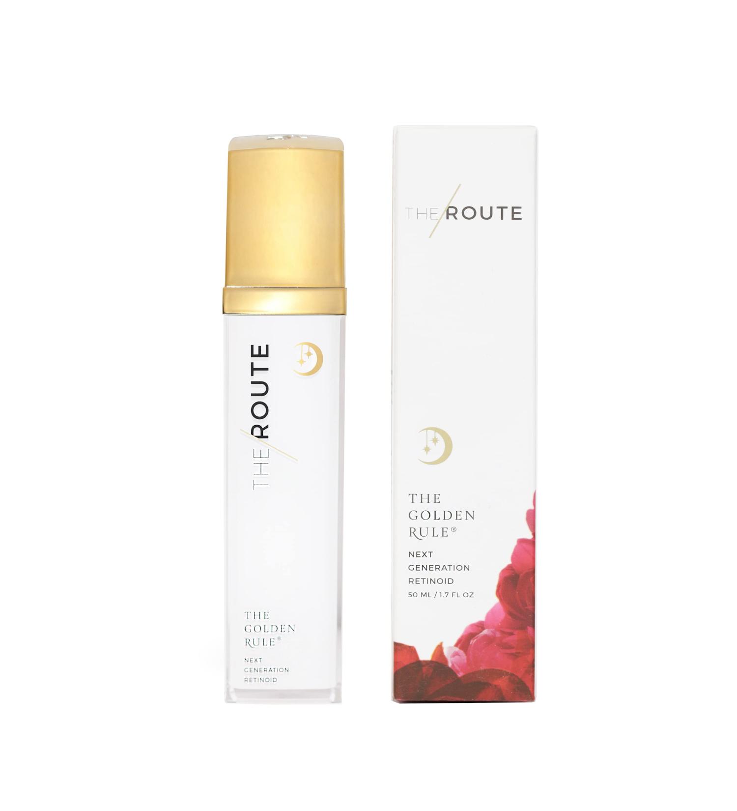 Buy The Route Beauty THE GOLDEN RULE Next-Generation Retinoid - Retexturizes Renews & Illuminates | 1.7 Fl Oz | International Shipping Available - Buy Online on GoSupps.com