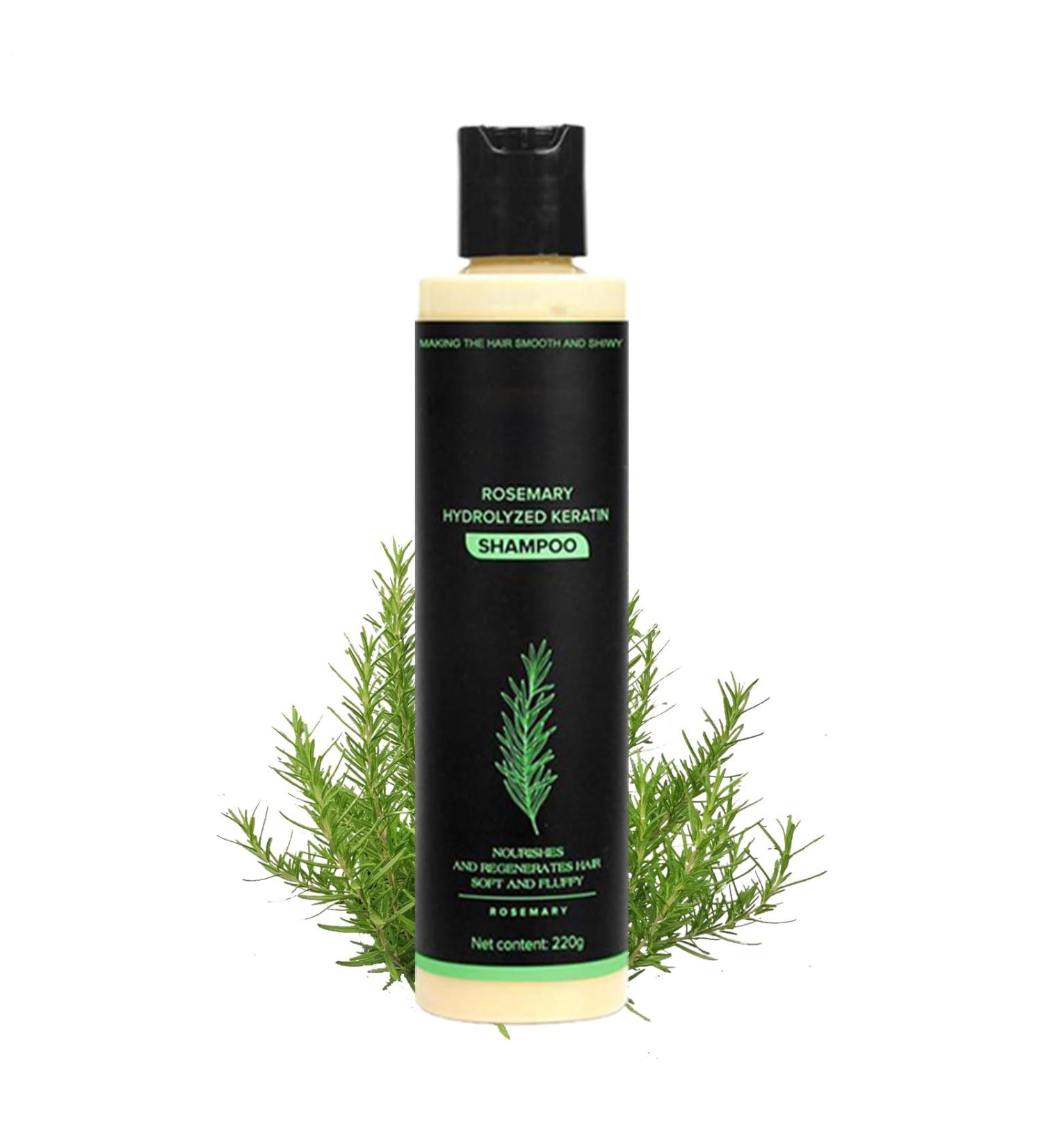  Generisch Organic Shampoo - 100 ml - Rosemary Hair Growth Shampoo with Hydrolyzed Keratin - Natural to Strengthen and Thicken Hair with Keratin to Combat Hair Loss - Buy Online on GoSupps.com