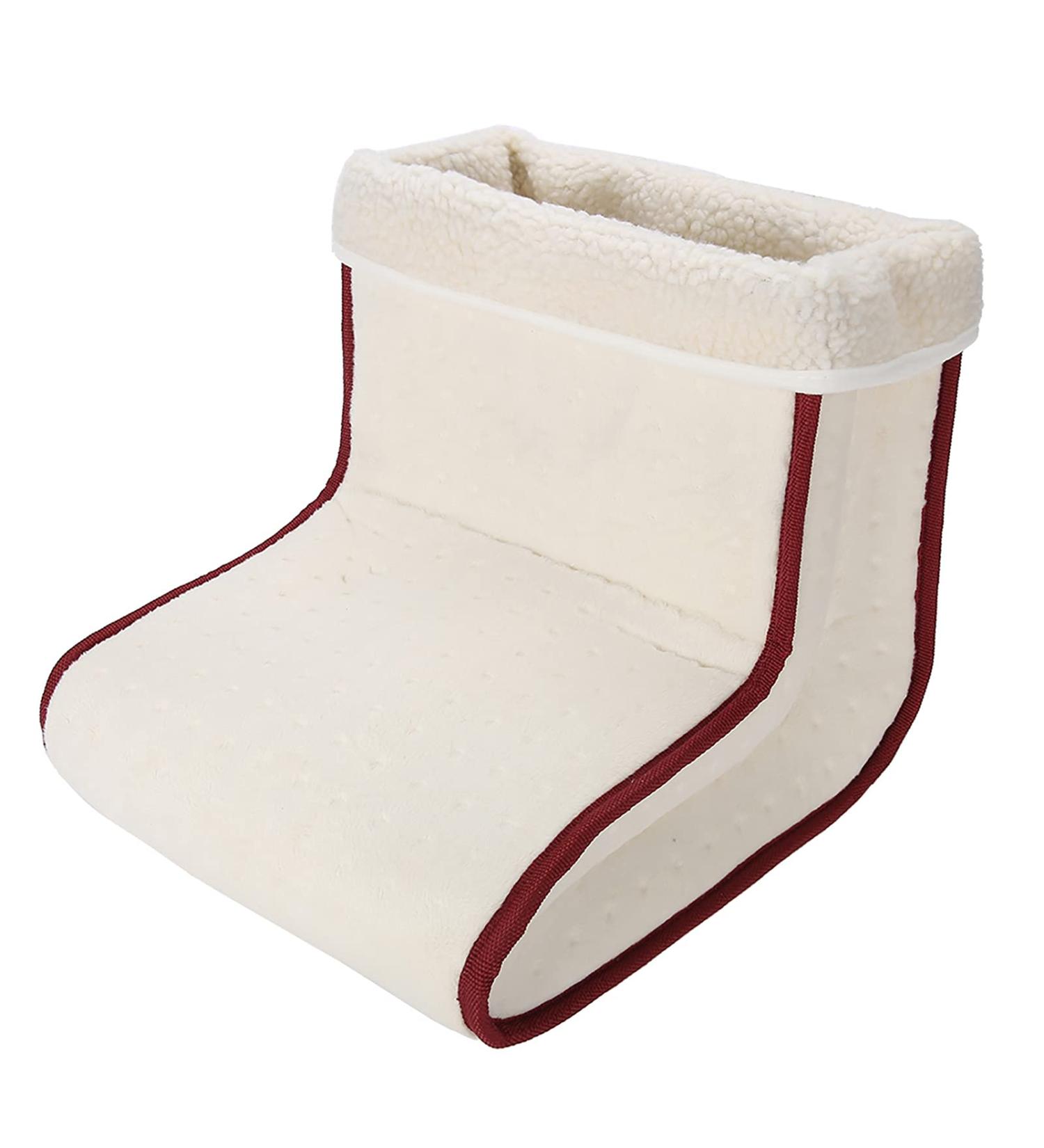 Buy Removable Electrical Foot Warmer - 5-Speed Temp Settings & Massager | Perfect for Home Office & Christmas Gifts (EU) - Buy Online on GoSupps.com