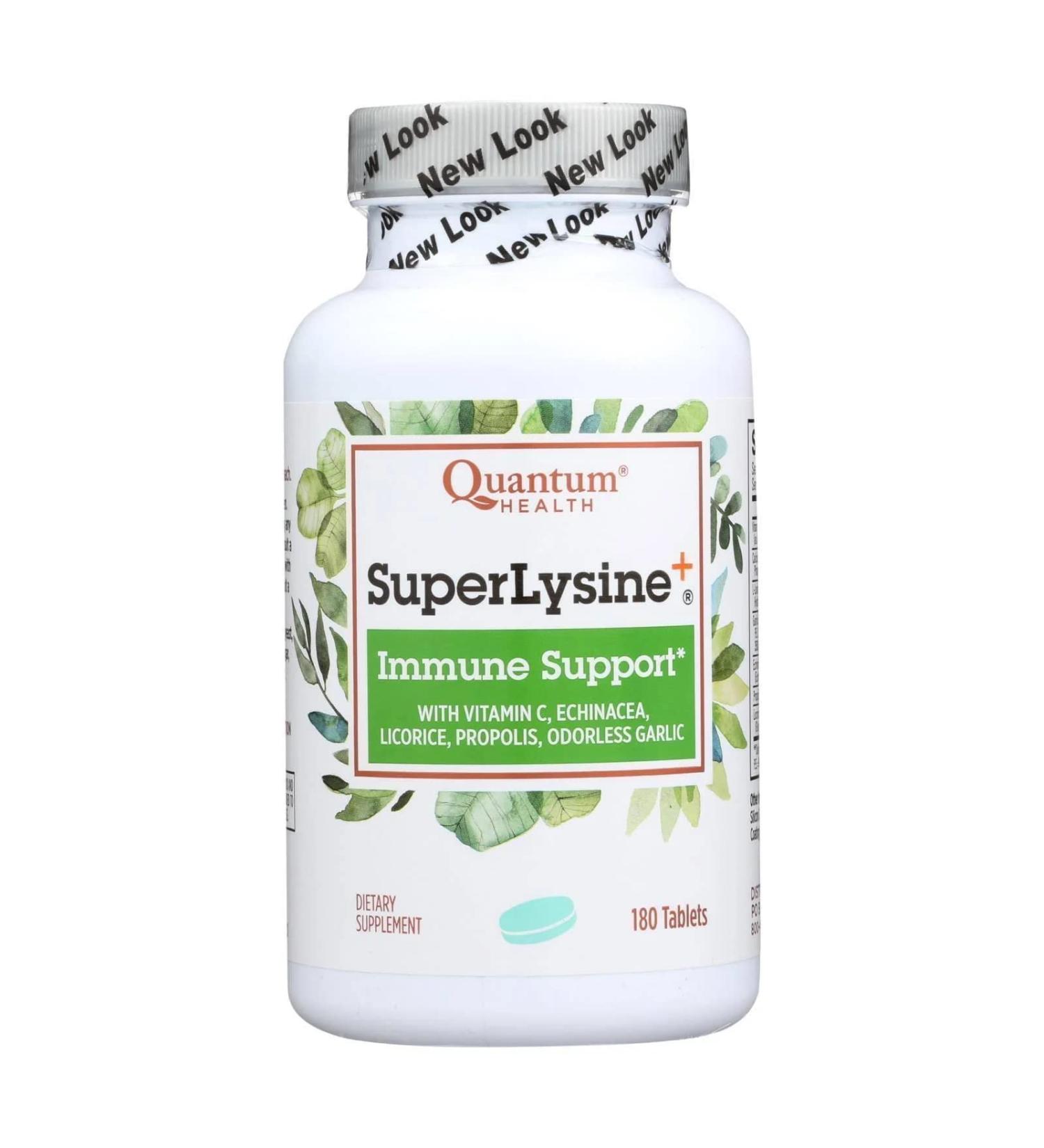 Quantum Health Super Lysine Plus+ 180 Tabs