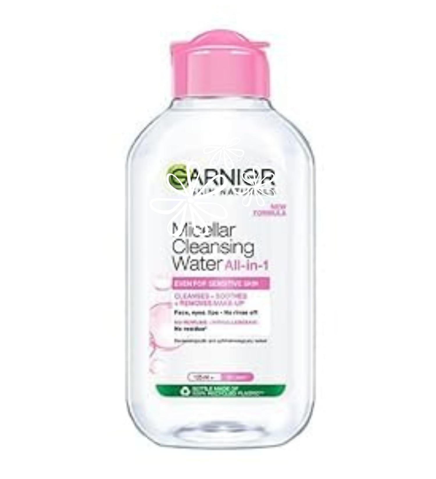 Micellar Cleansing Water - Gentle Makeup Remover & Cleanser for Sensitive Skin | Vegan | Derm Tested | Unisex - Buy Online on GoSupps.com