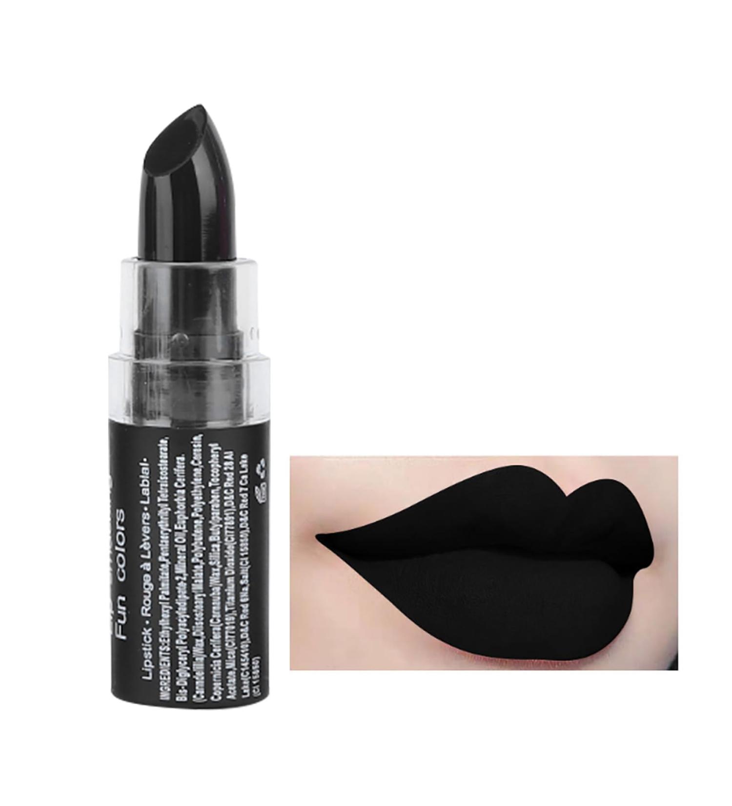 Buy Metallic Glitter Matte Lipstick - Long Lasting Halloween Kiss Proof Lip Gloss | Professional Makeup | International Shipping - Buy Online on GoSupps.com