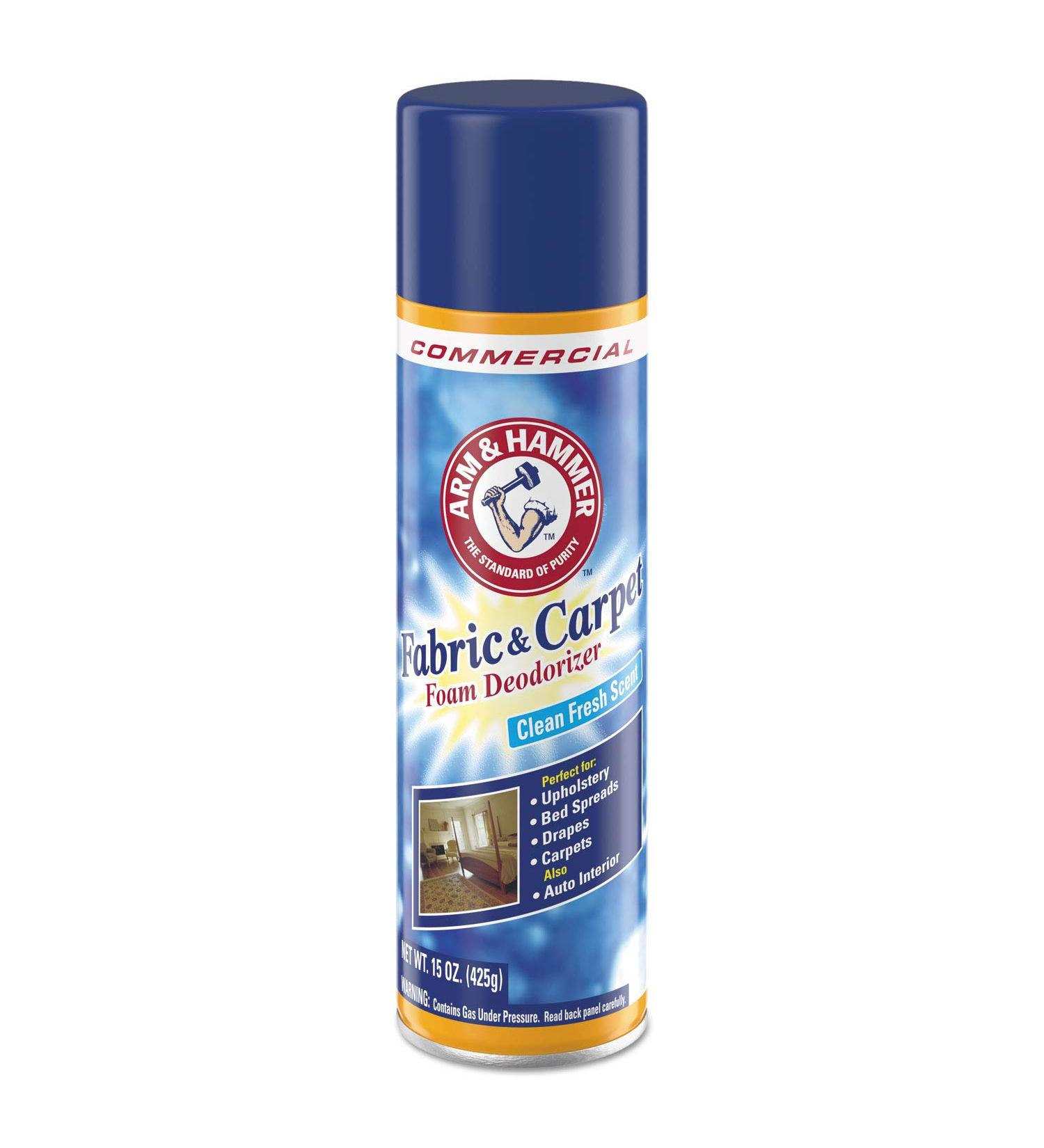 Arm & Hammer 84128 15 oz Fabric And Carpet Foam Deodorizer Can