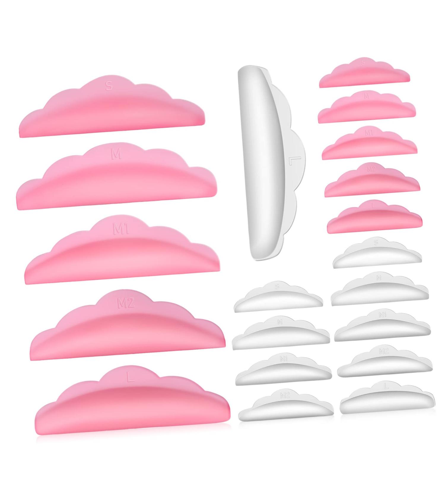 Healeved 20 Pairs Eyelash Aid Eyelash Pads Makeup Tools Lash Lift Eyelash Perming Pad Eyelash Perming Curler - Buy Online on GoSupps.com